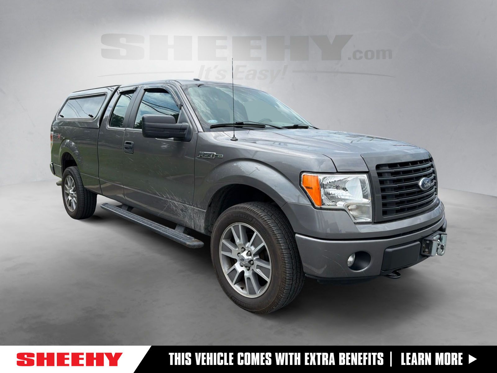 Sterling Gray Metallic 2014 Ford F-150 Pickup Truck Four-Wheel Drive 6-Speed Automatic
