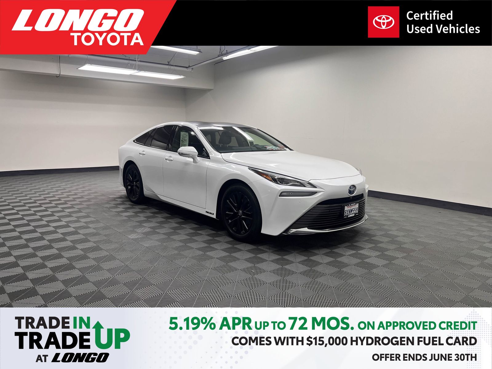 used 2022 Toyota Mirai car, priced at $11,388