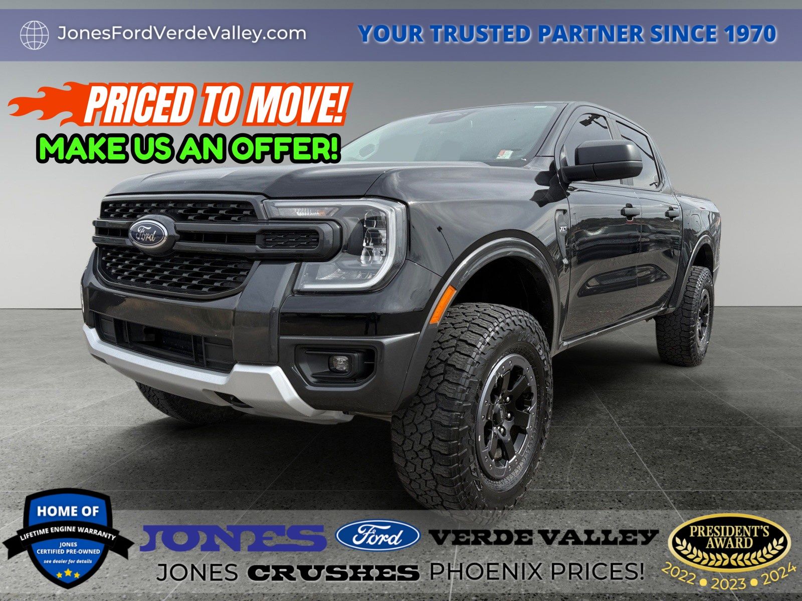 2024 Ford Ranger XLT SuperCrew 4WD