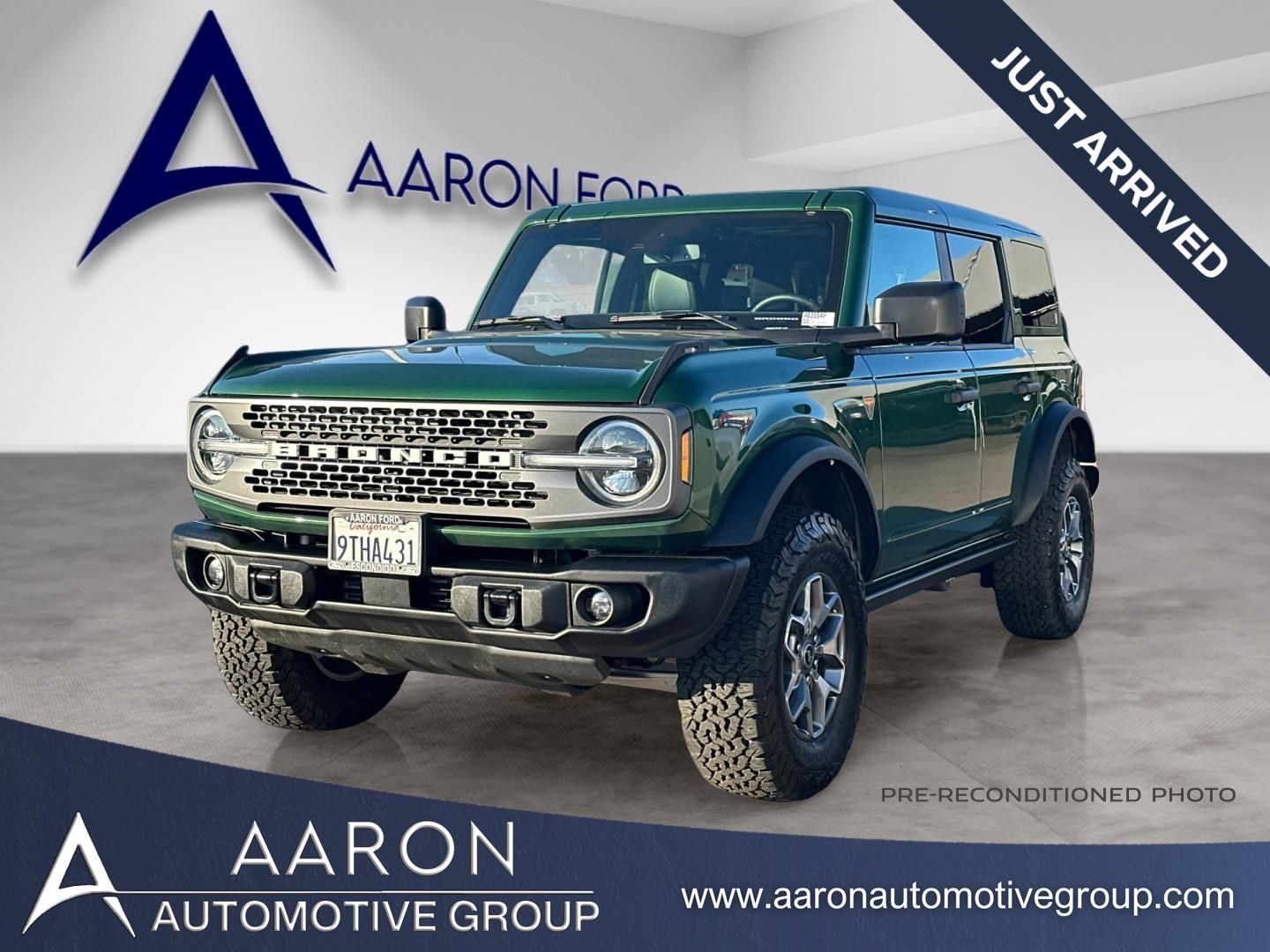 2025 Ford Bronco Badlands 4-Door 4WD