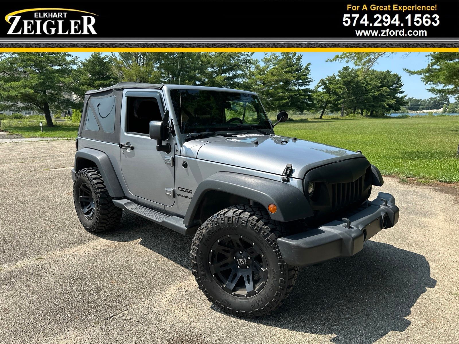 Billet Silver Metallic Clearcoat 2017 Jeep Wrangler SUV / Crossover Four-Wheel Drive 5-Speed Automatic