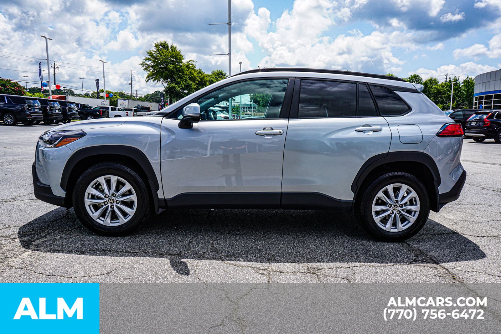 Used 2024 Silver Toyota LE image 9