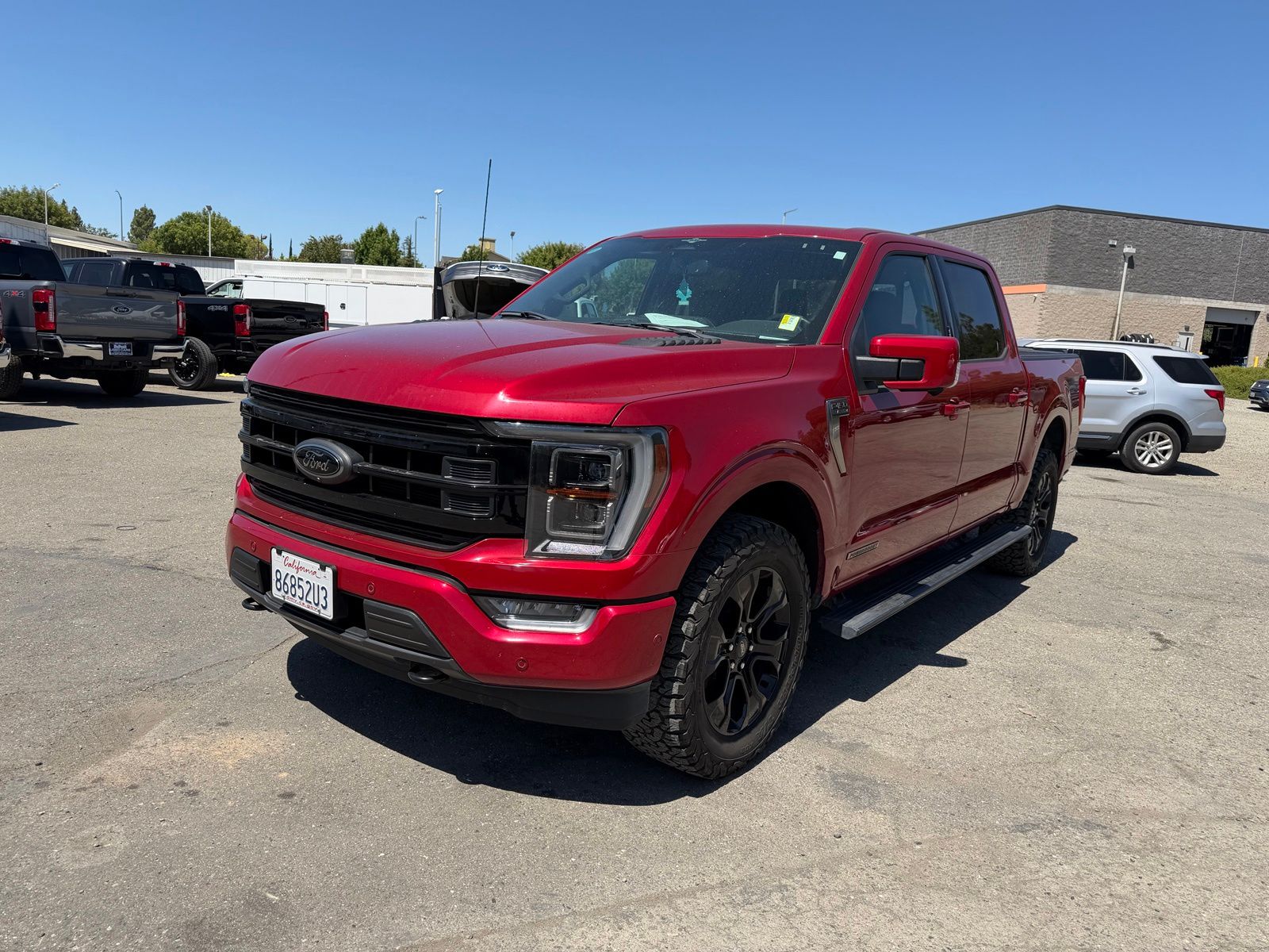 Red Metallic 2023 Ford F-150 Pickup Truck Four-Wheel Drive Automatic