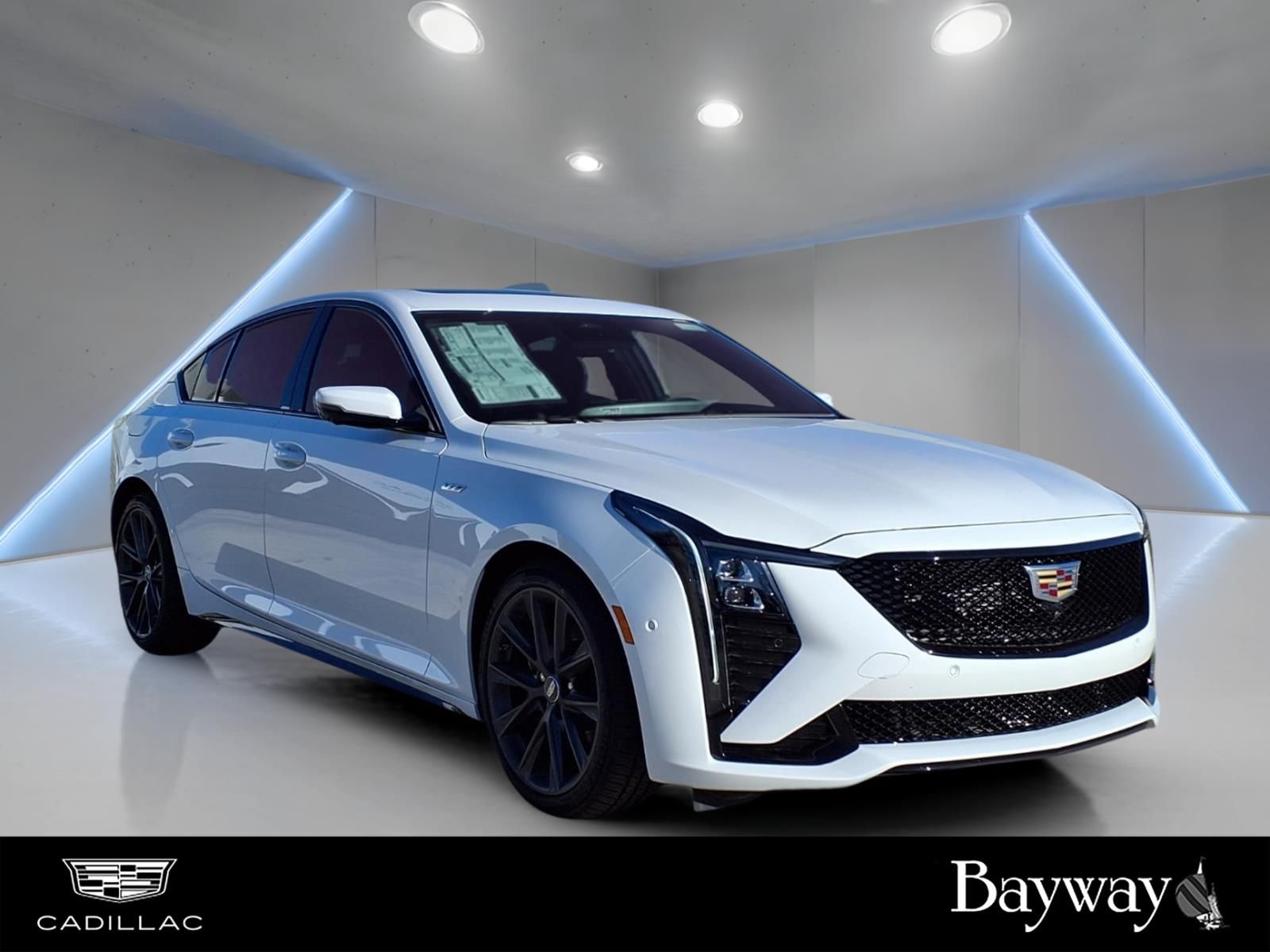 2026 Cadillac CT5 V-Series White at Bayway Cadillac of The Woodlands