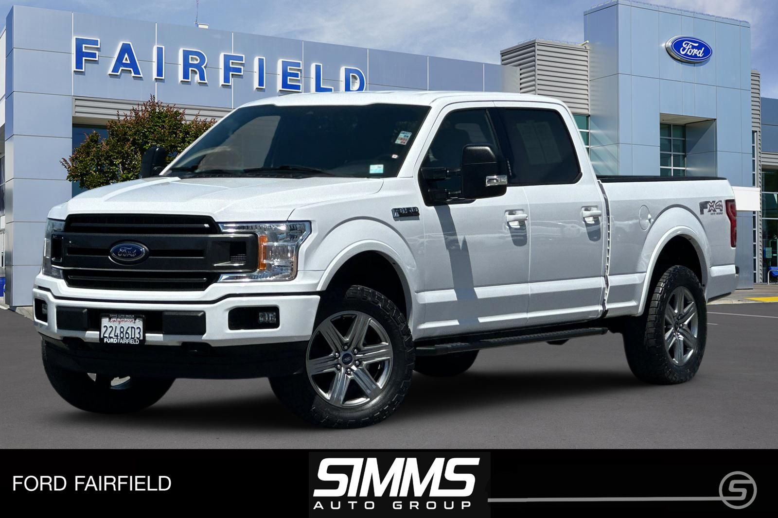 Oxford White 2019 Ford F-150 Pickup Truck Four-Wheel Drive Automatic