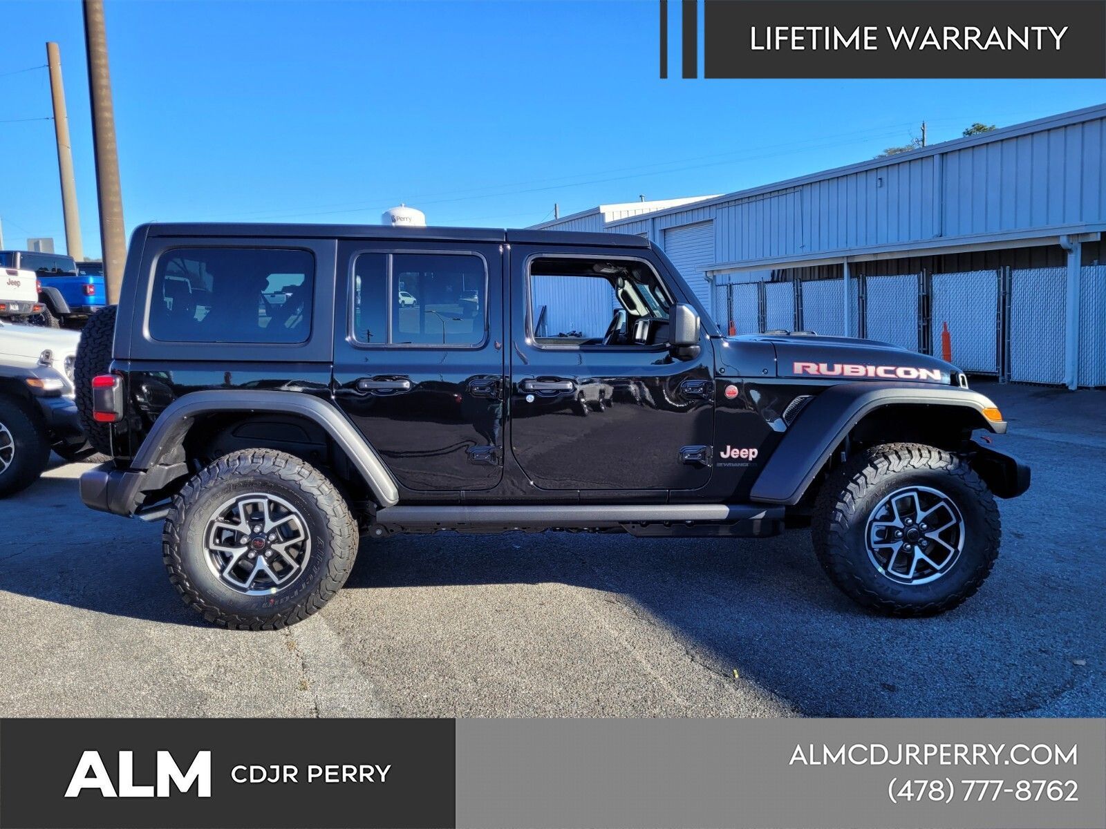 New 2026 Black Clear-Coat Exterior Paint Jeep Rubicon image 13