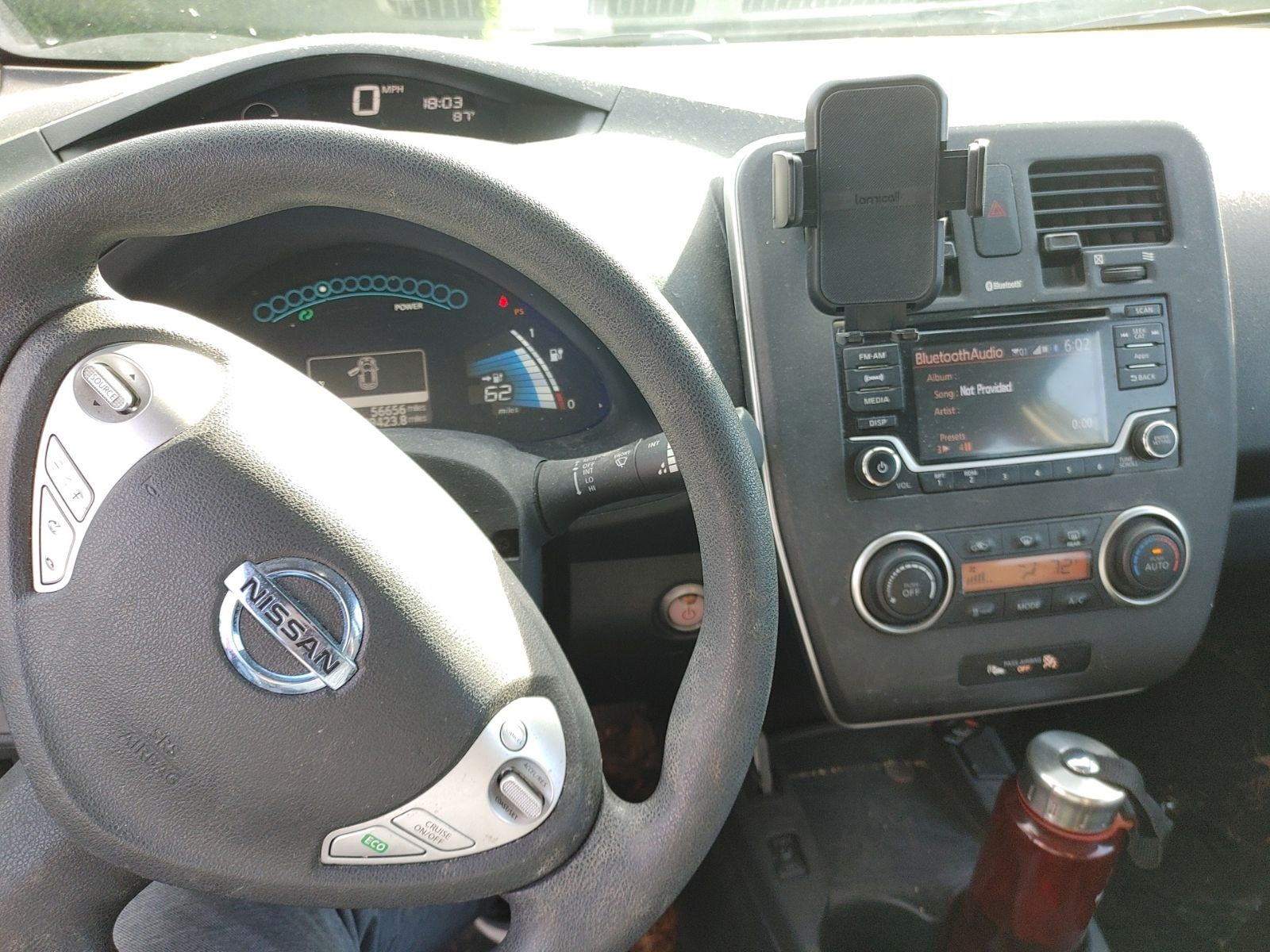 Brilliant Silver 2016 Nissan LEAF Hatchback Front-Wheel Drive Automatic