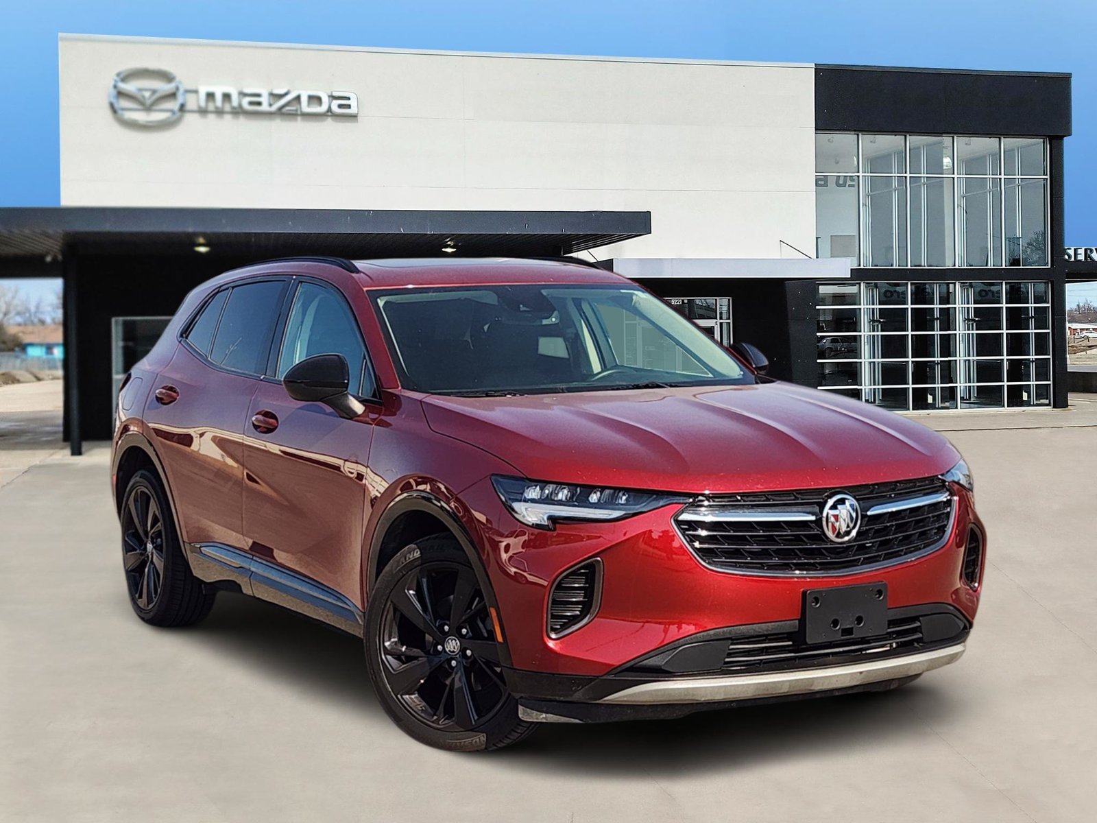 Cinnabar Metallic 2023 Buick Envision SUV / Crossover All-Wheel Drive 9-Speed Automatic