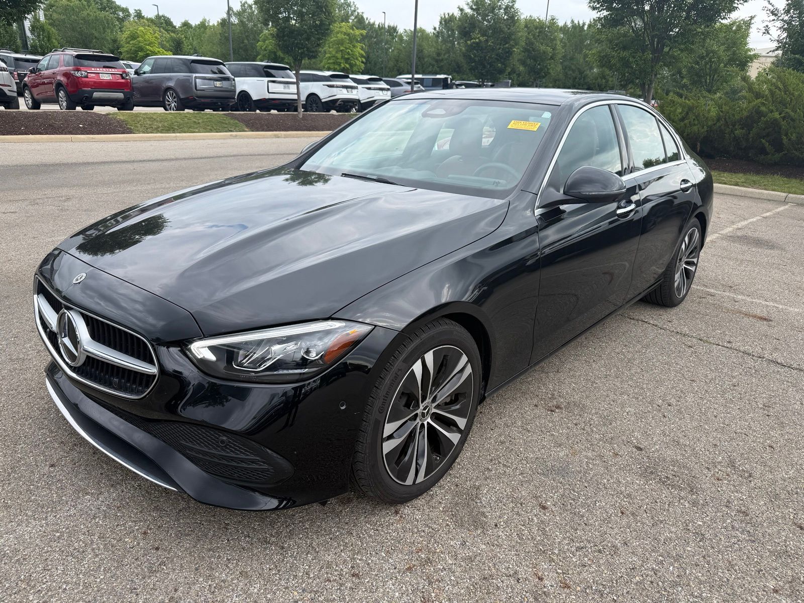 Black 2022 Mercedes-Benz C-Class Sedan All-Wheel Drive 9-Speed Automatic