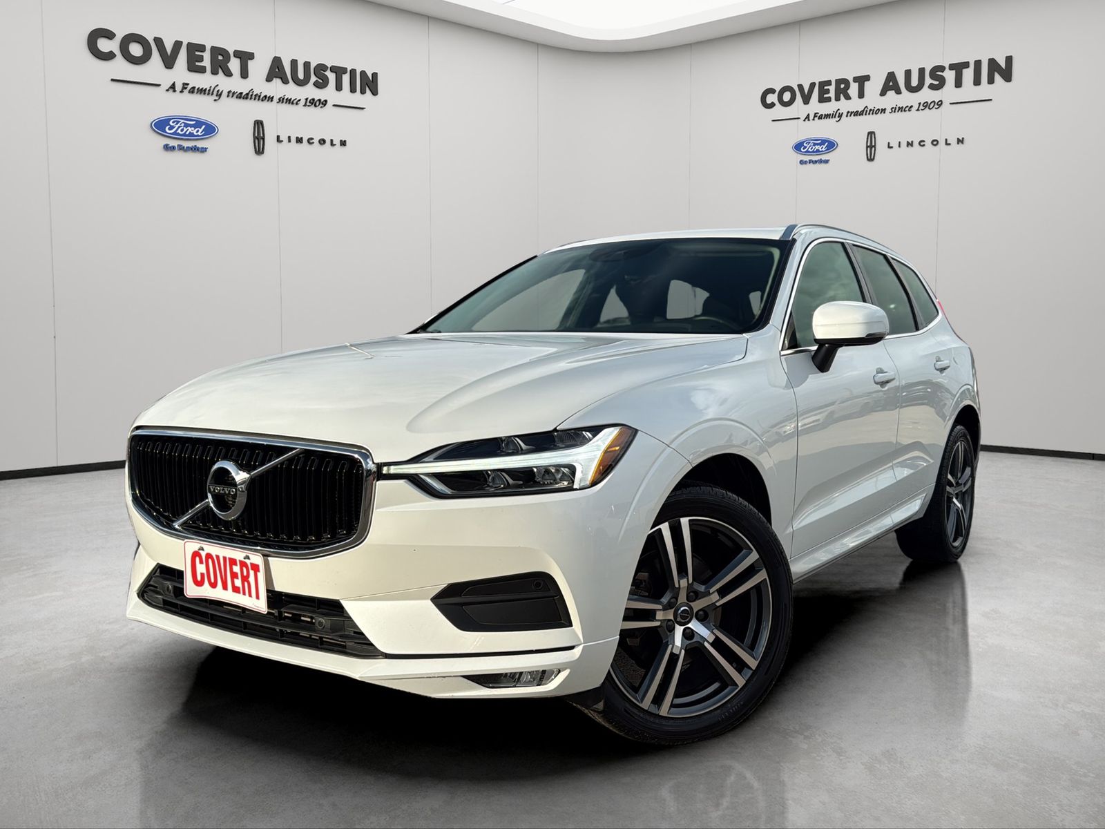 Crystal White 2021 Volvo XC60 SUV / Crossover All-Wheel Drive Automatic