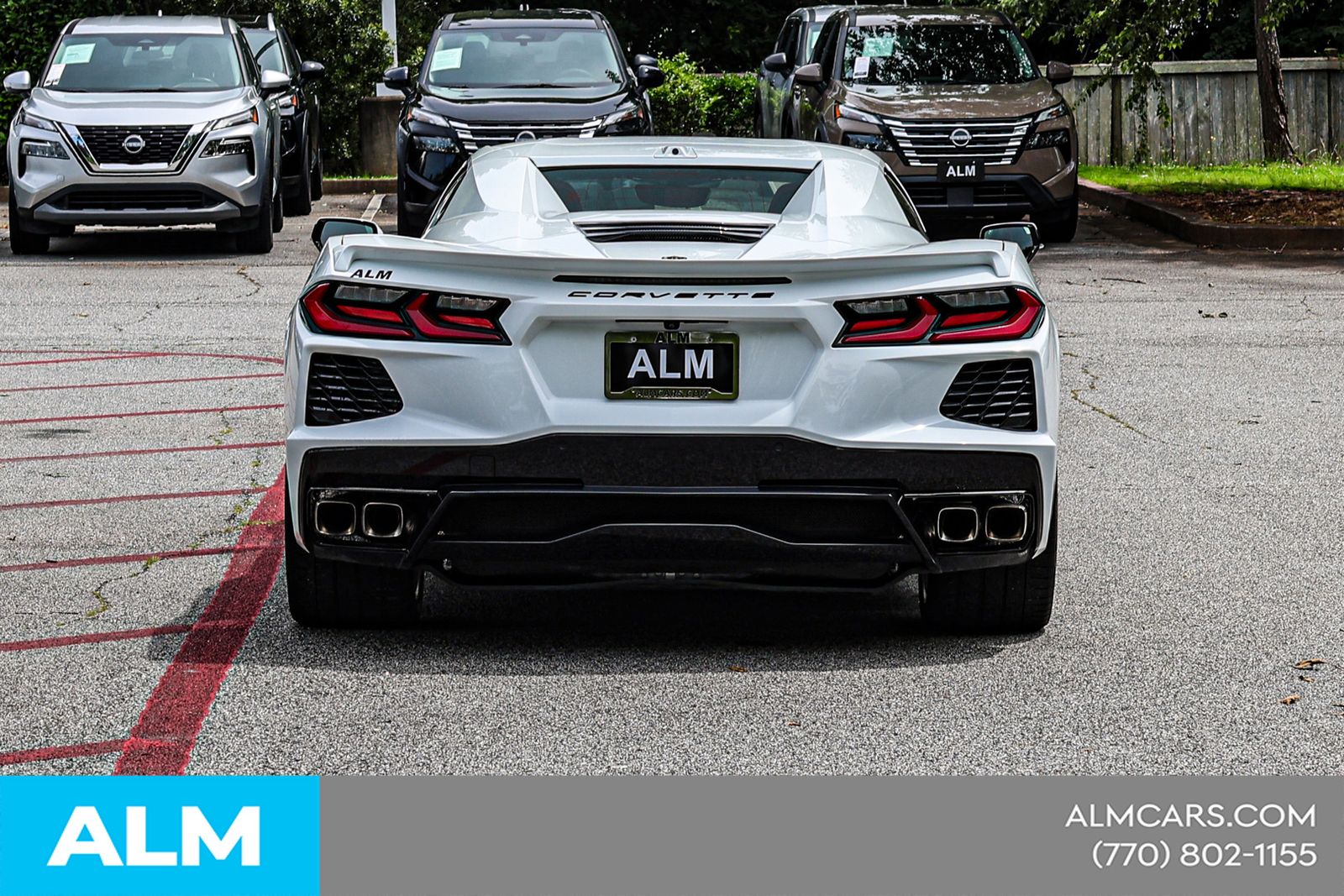 Used 2024 White Chevrolet Stingray image 13