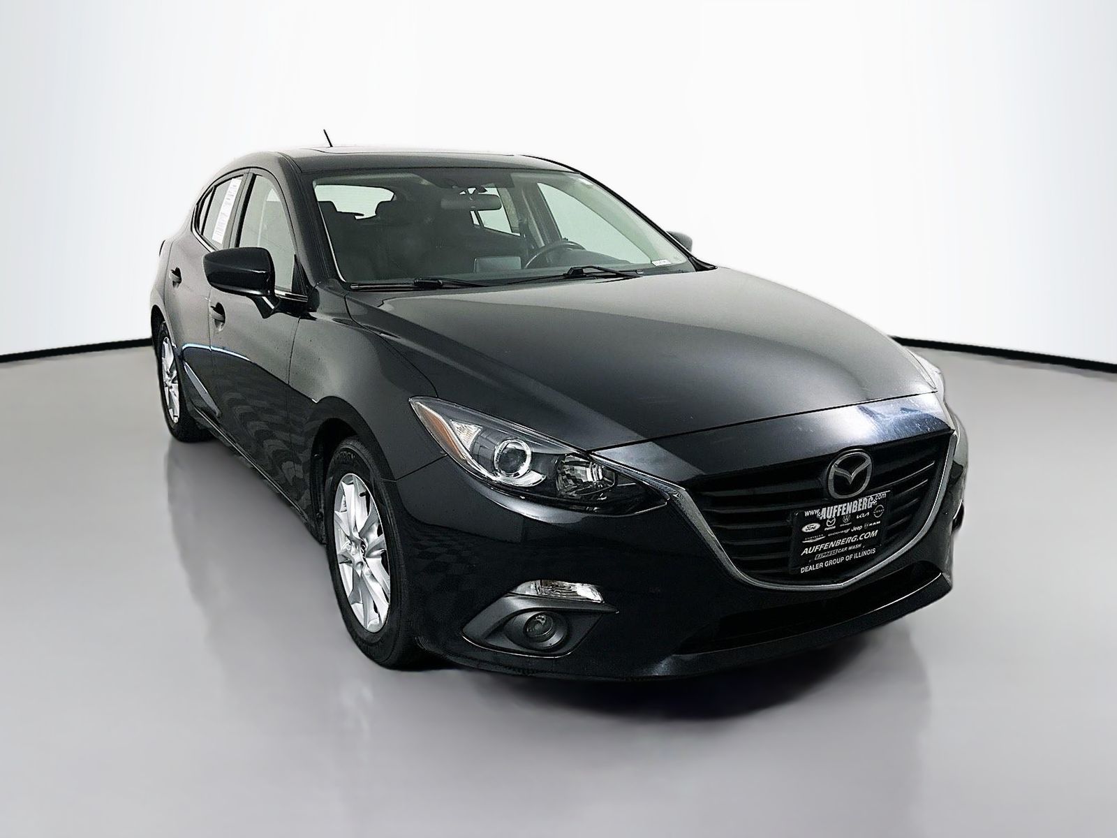 Jet Black 2016 Mazda MAZDA3 Hatchback Front-Wheel Drive 6-Speed Automatic