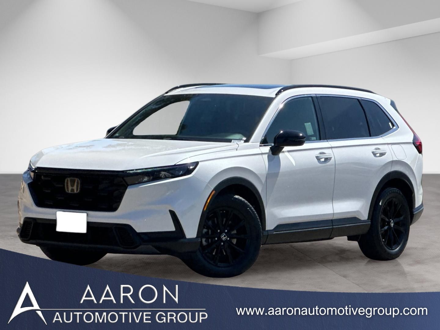 White 2023 Honda CR-V Hybrid SUV / Crossover Front-Wheel Drive Continuously Variable Transmission
