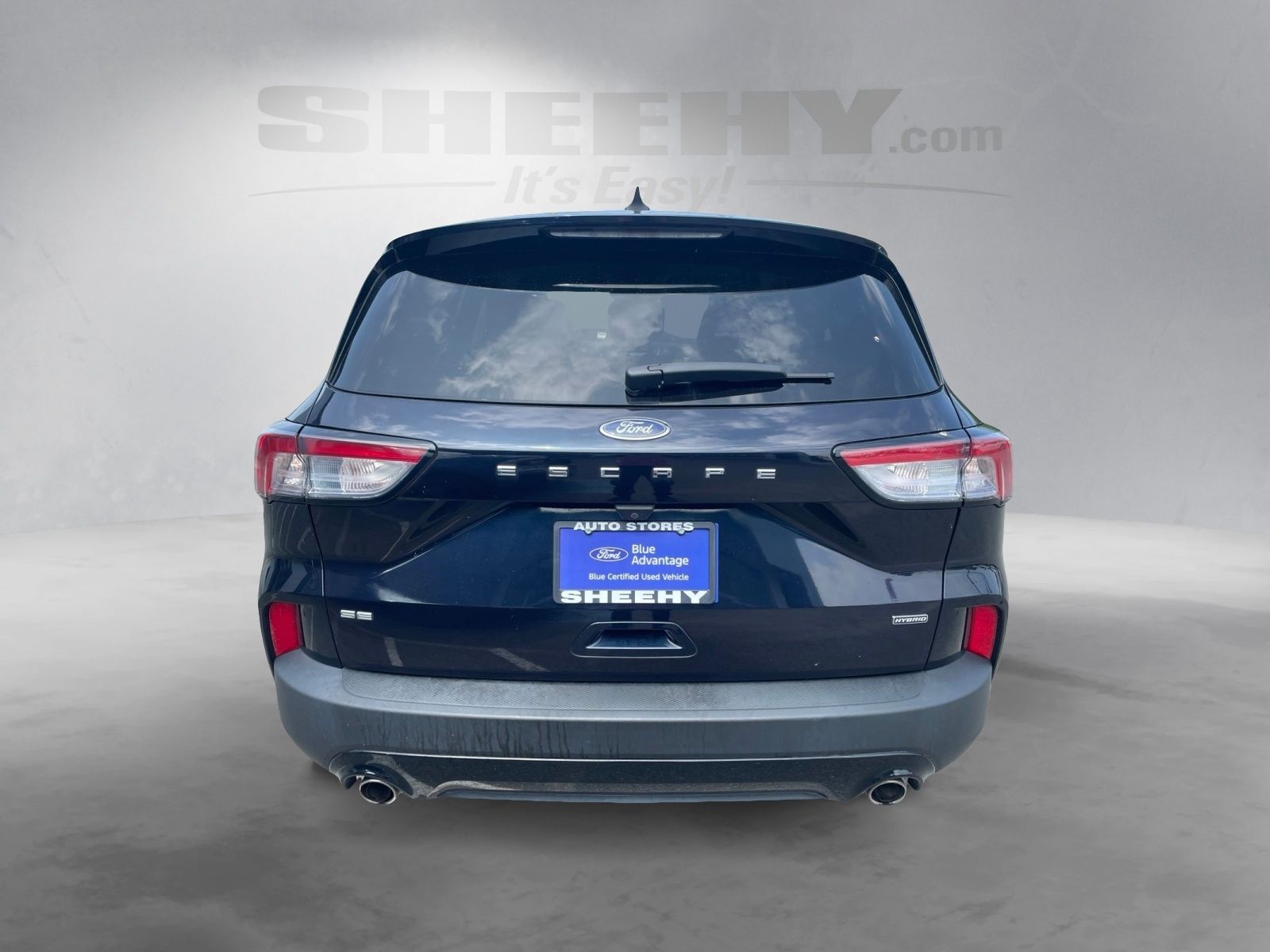 Certified Used 2021 Antimatter Blue Metallic Ford SE image 5