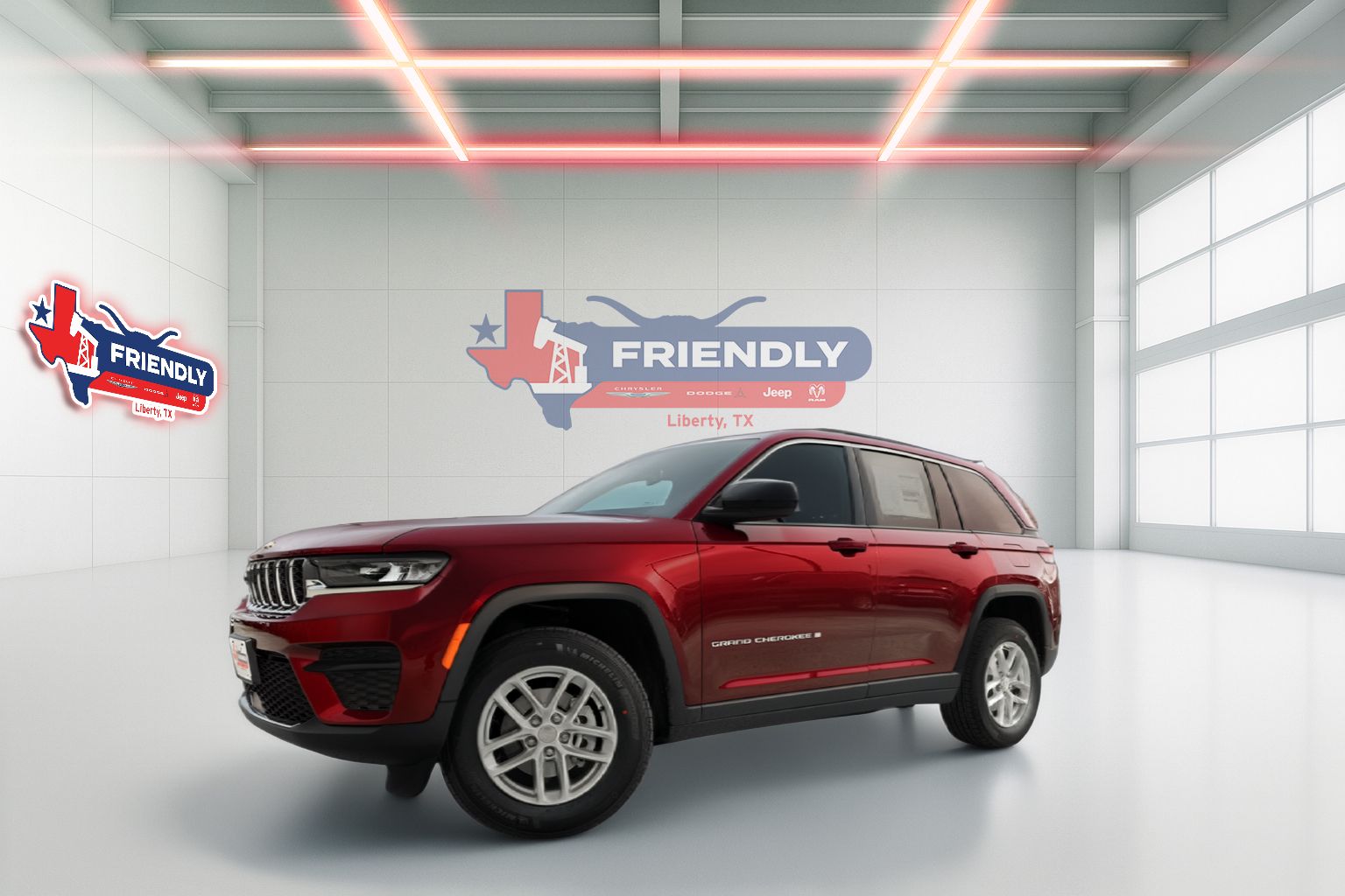 Velvet Red Pearlcoat 2026 Jeep Grand Cherokee SUV / Crossover Four-Wheel Drive 8-Speed Automatic