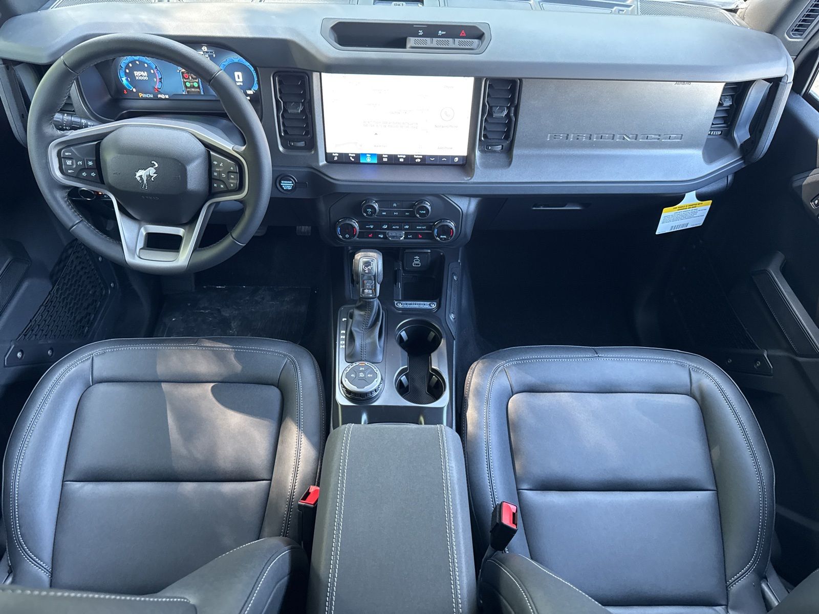 New 2026 Oxford White Ford Big Bend Matte Black image 3