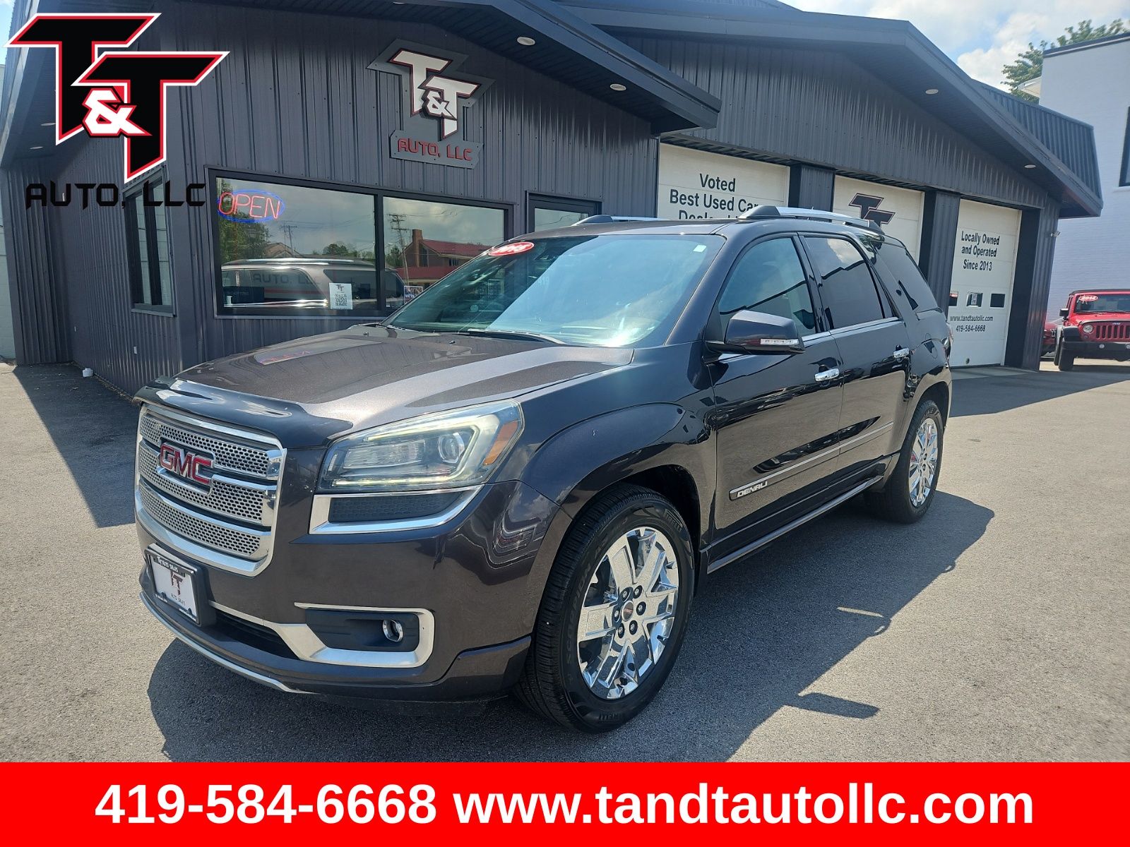 Gray (Iridium Metallic) 2015 GMC Acadia SUV / Crossover All-Wheel Drive 6-Speed Automatic
