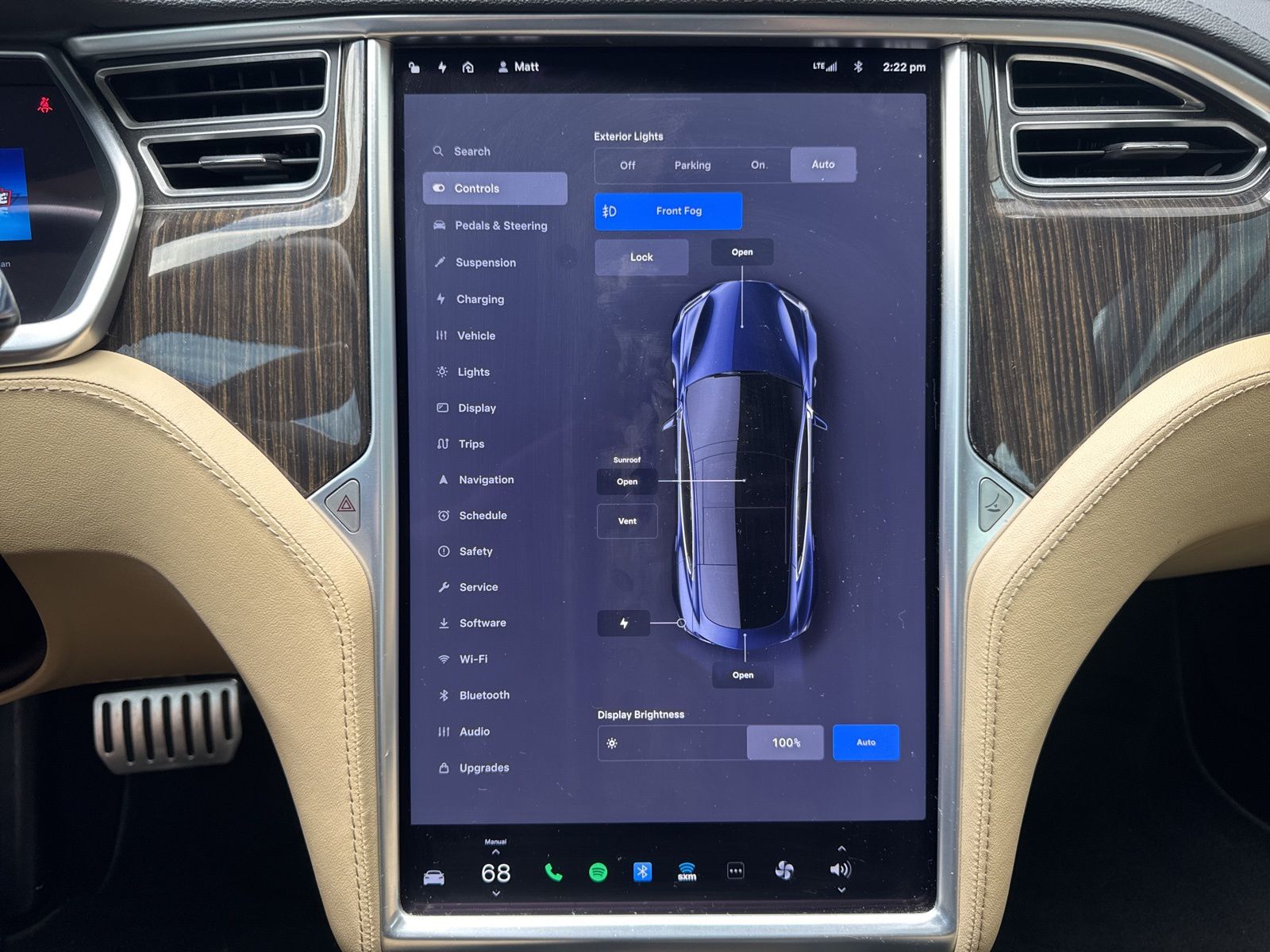 Used 2013 Blue Metallic Tesla Performance image 25