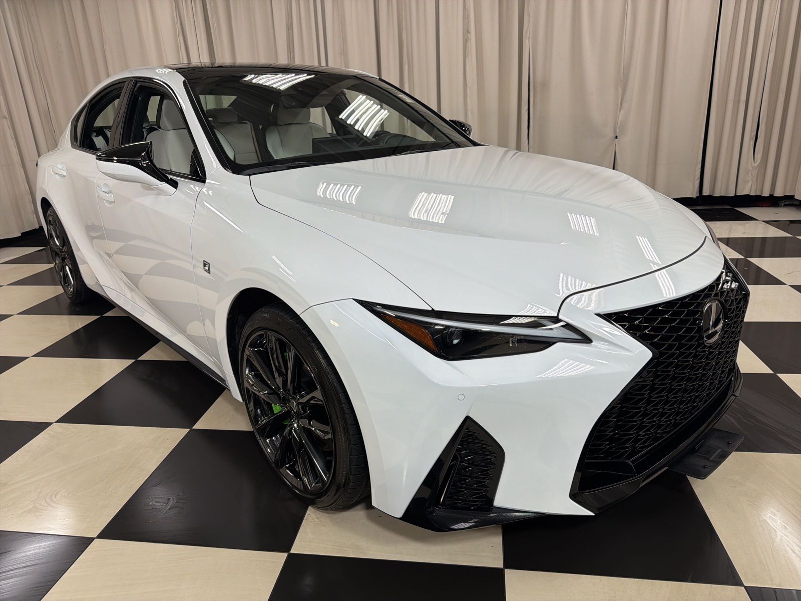 Ultra White 2024 Lexus IS 350 F Sport AWD Sedan All-Wheel Drive 6-Speed Automatic