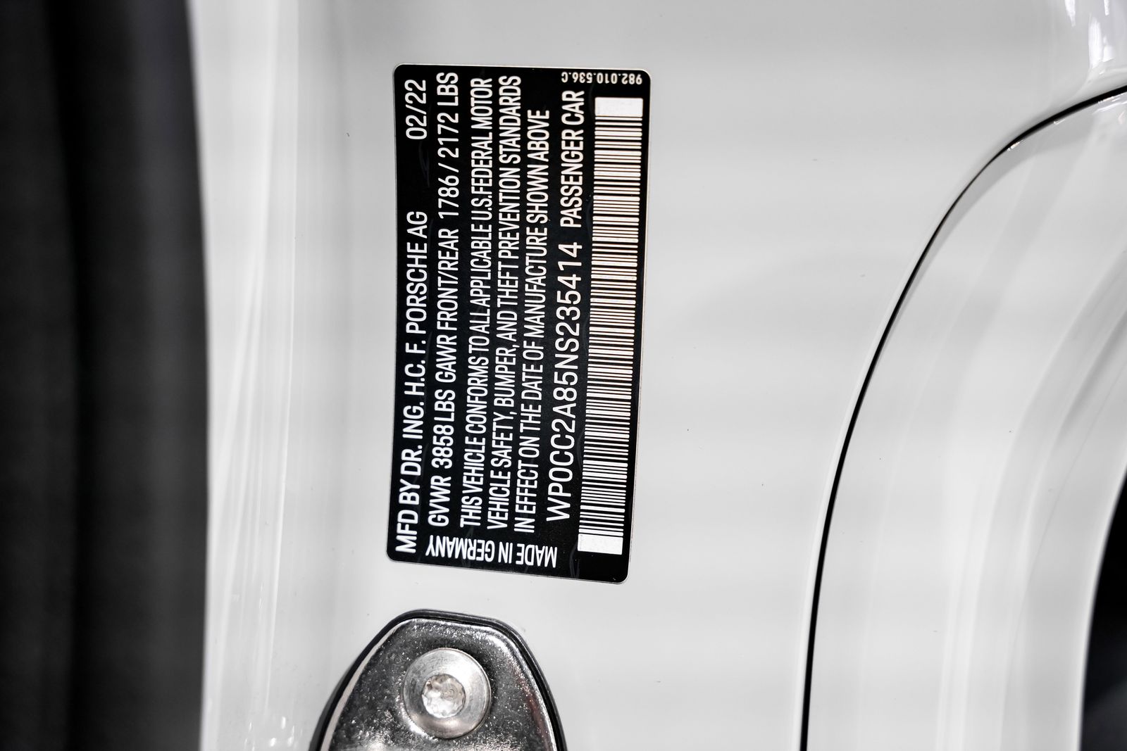 2022 Porsche 718 Spyder Base — photo 42