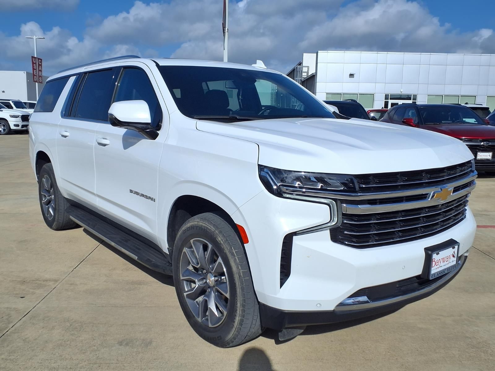 2024 Chevrolet Suburban LT White at Victoria Chrysler Dodge Jeep Ram