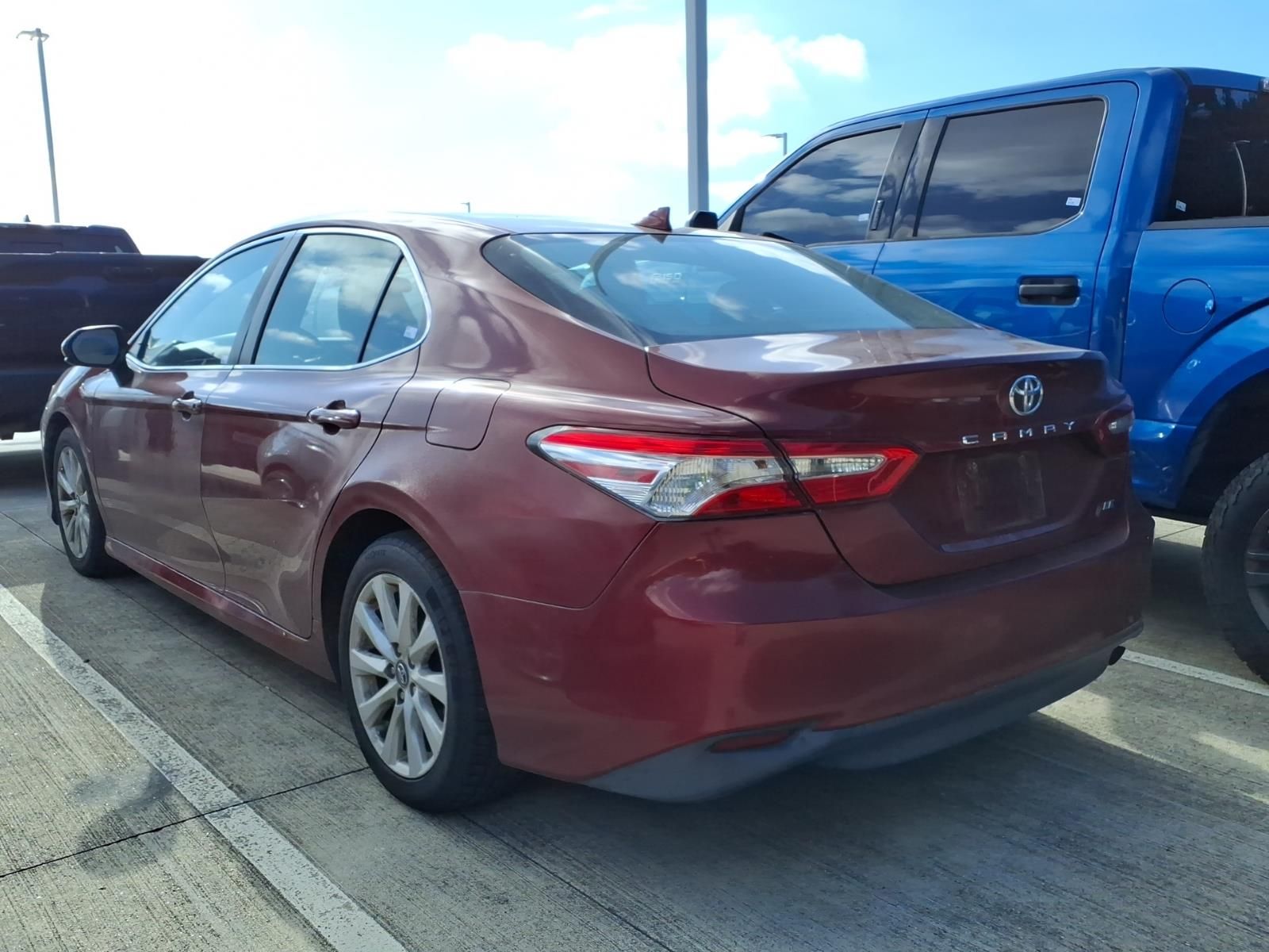 2019 Toyota Camry LE Red at Cook Ford