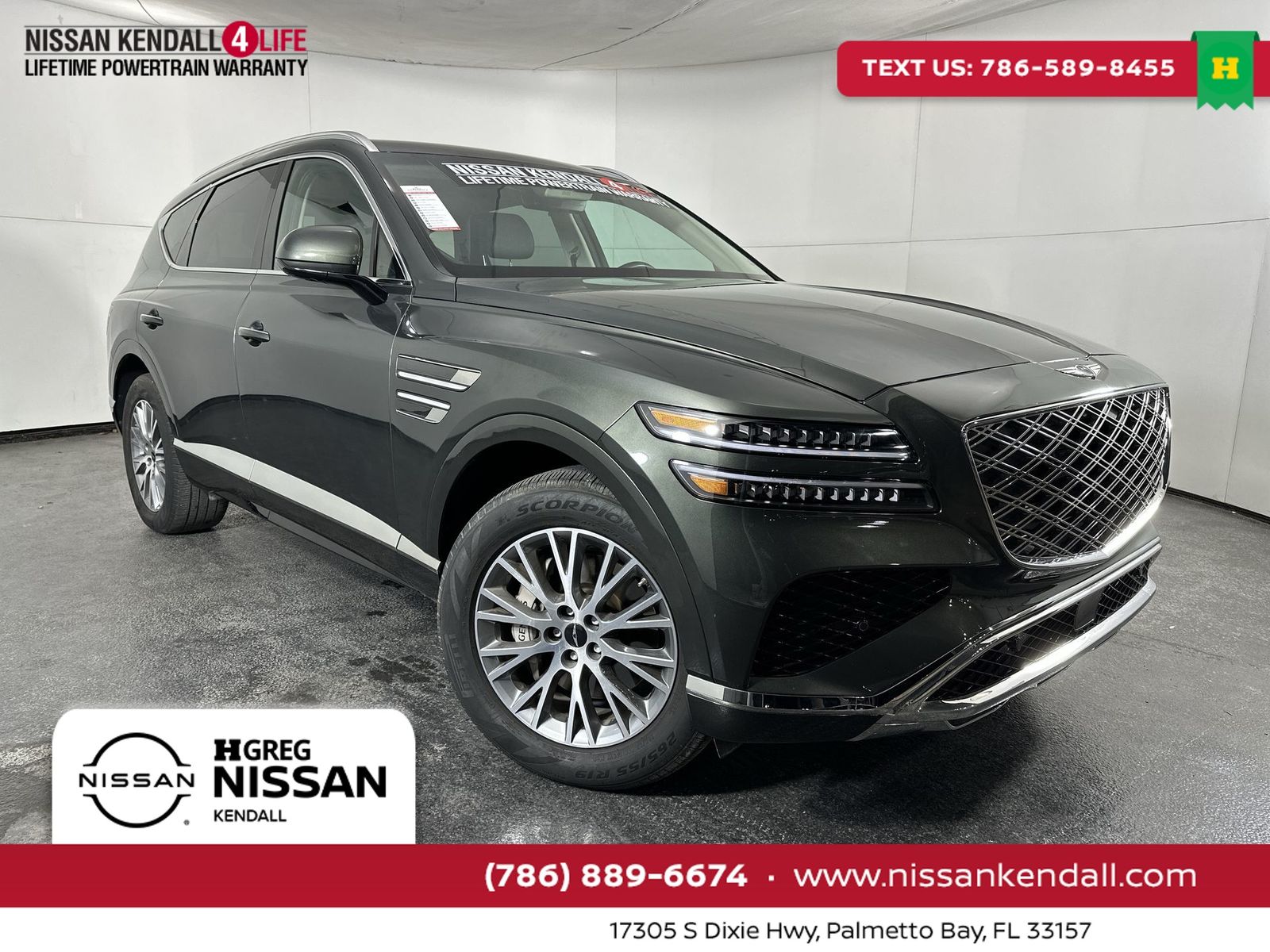 Storr Green 2025 Genesis GV80 2.5T Standard AWD SUV / Crossover All-Wheel Drive 8-Speed Automatic