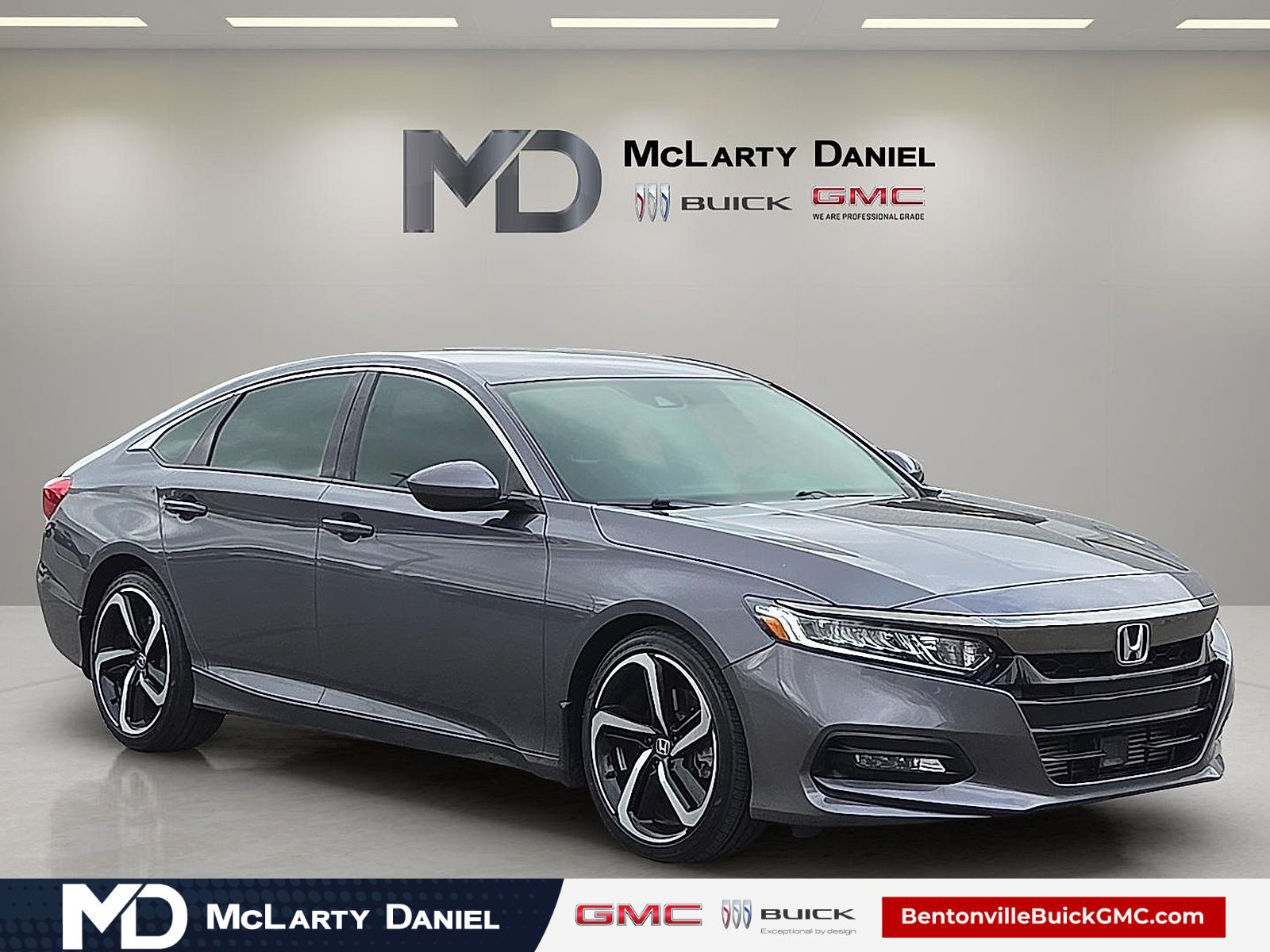 Lunar Silver Metallic 2019 Honda Accord 1.5T Sport FWD Sedan Front-Wheel Drive Continuously Variable Transmission