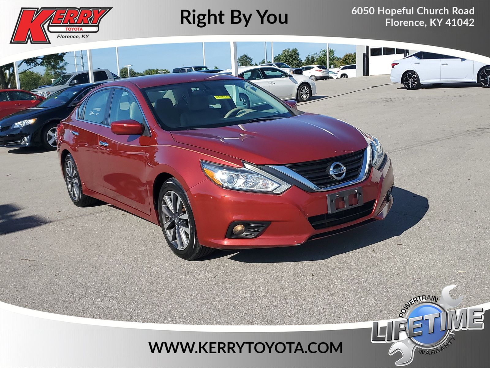 Cayenne Red 2017 Nissan Altima Sedan Front-Wheel Drive Continuously Variable Transmission