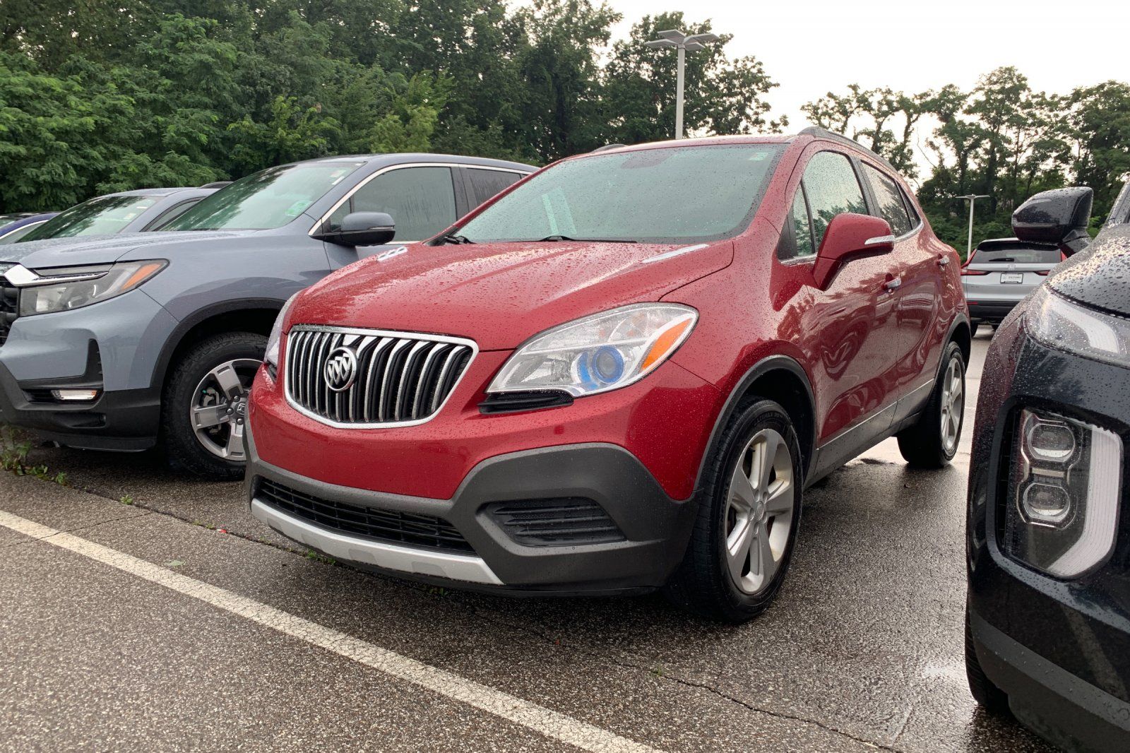 Ruby Red Metallic 2015 Buick Encore SUV / Crossover All-Wheel Drive 6-Speed Automatic Overdrive