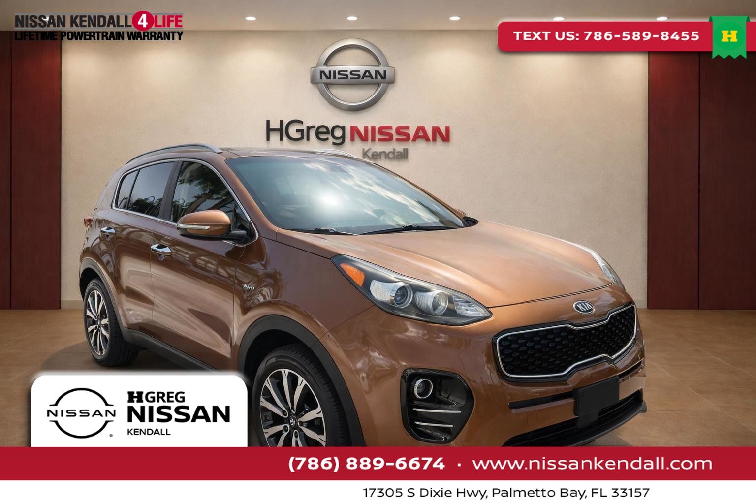Red (Burnished Copper) 2018 Kia Sportage SUV / Crossover All-Wheel Drive 6-Speed Automatic Overdrive