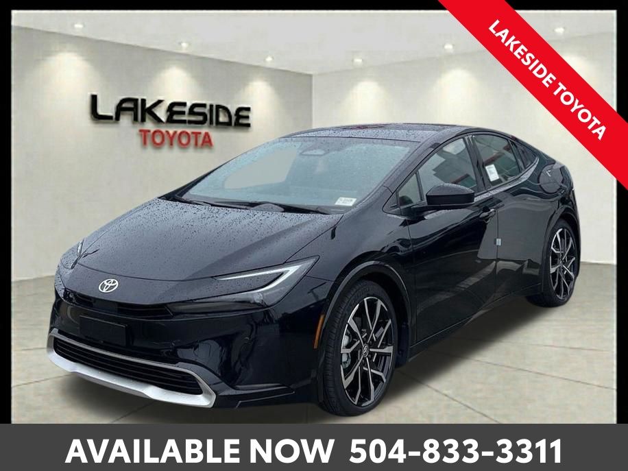 Midnight Black 2026 Toyota Prius Plug-In Hybrid XSE Premium FWD Hatchback Front-Wheel Drive Continuously Variable Transmission