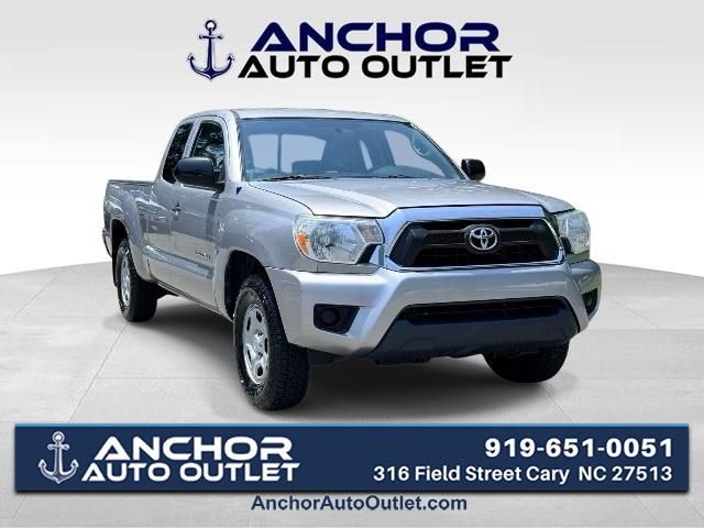 Silver Sky Metallic 2015 Toyota Tacoma Pickup Truck 4X2 5-Speed Manual