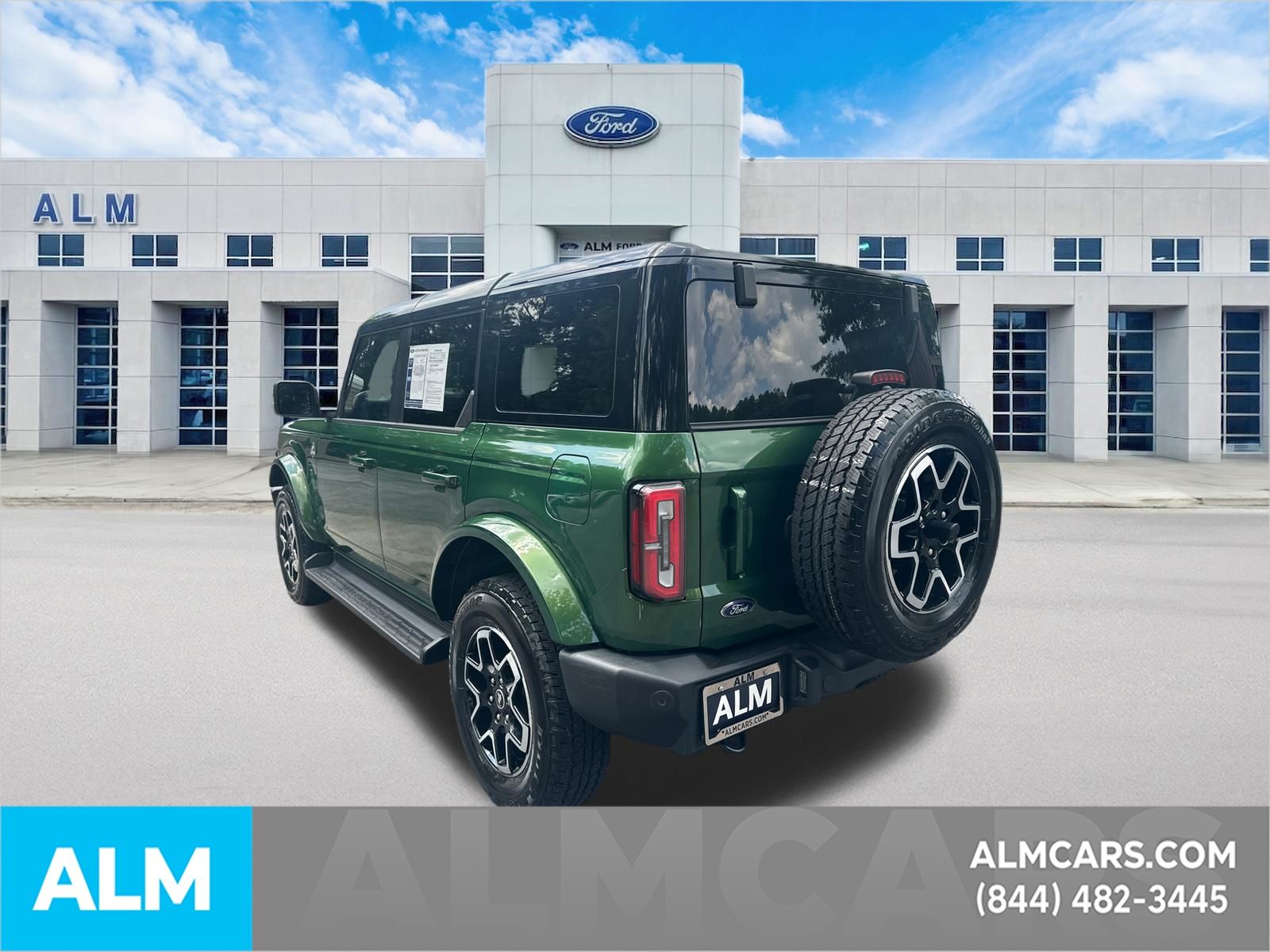 Certified Used 2025 Eruption Green Metallic Ford Outer Banks image 8