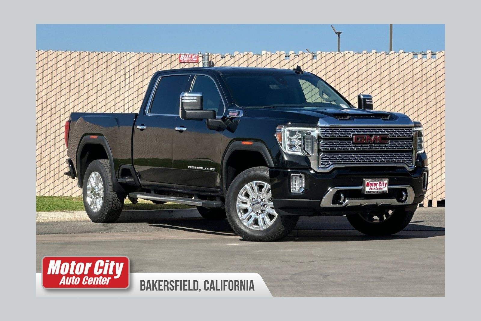 Onyx Black 2021 GMC Sierra 2500HD Pickup Truck Four-Wheel Drive Automatic