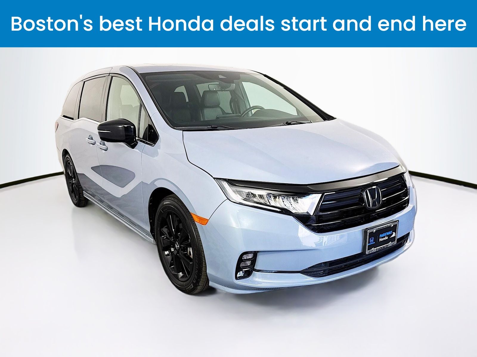 Sonic Gray Pearl 2025 Honda Odyssey Minivan Front-Wheel Drive Automatic