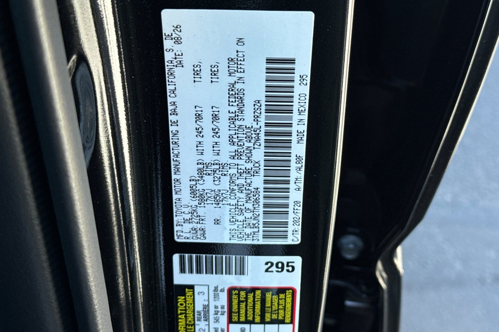 New 2026 Toyota Tacoma Truck