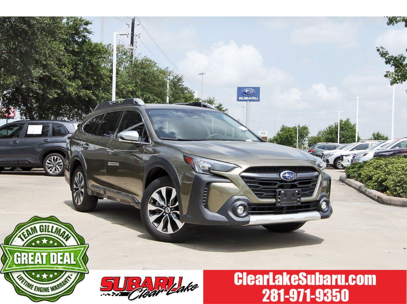 Autumn Green Metallic 2024 Subaru Outback SUV / Crossover All-Wheel Drive Continuously Variable Transmission