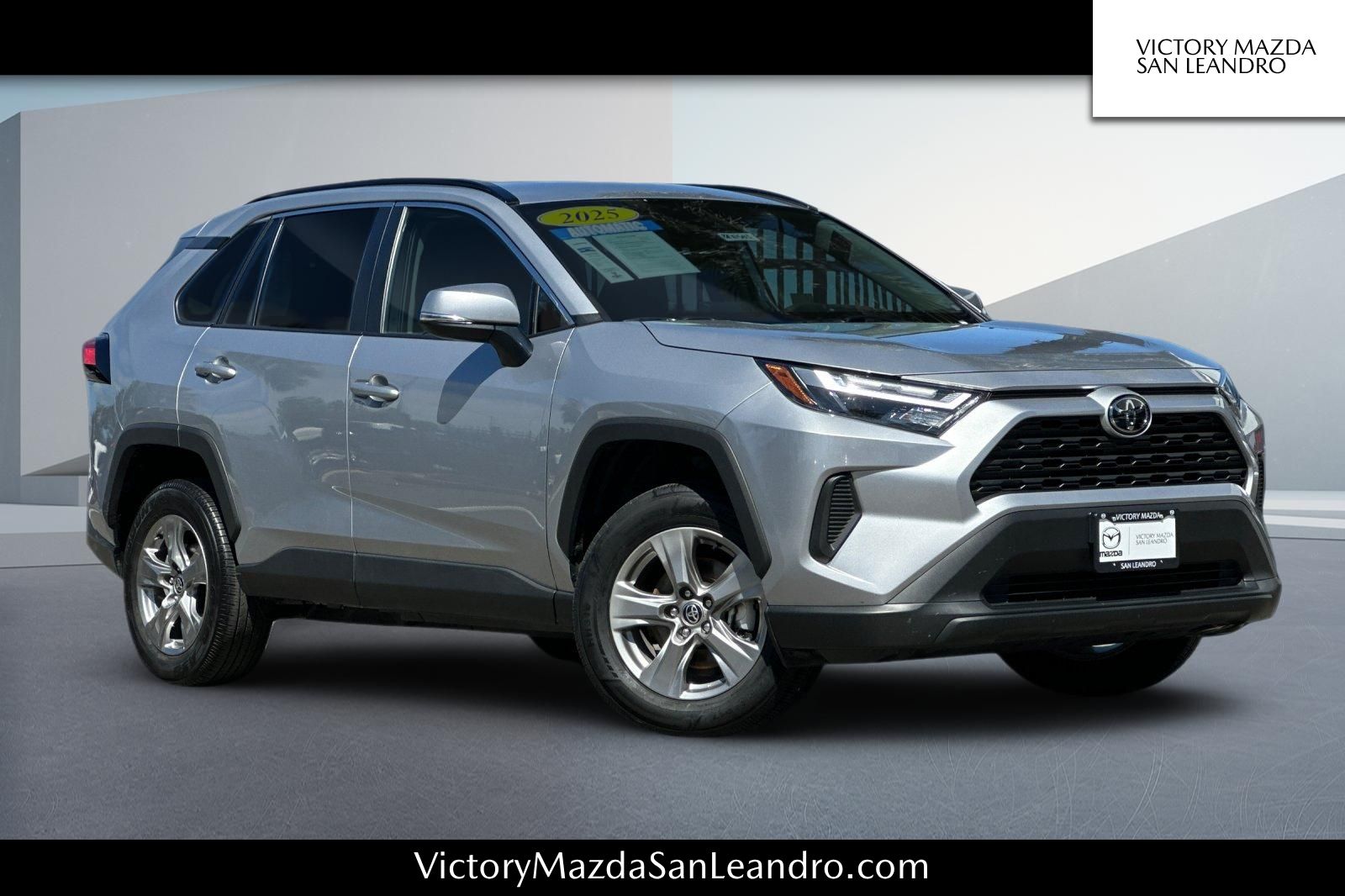 Silver Sky Metallic 2025 Toyota RAV4 SUV / Crossover All-Wheel Drive 8-Speed Automatic
