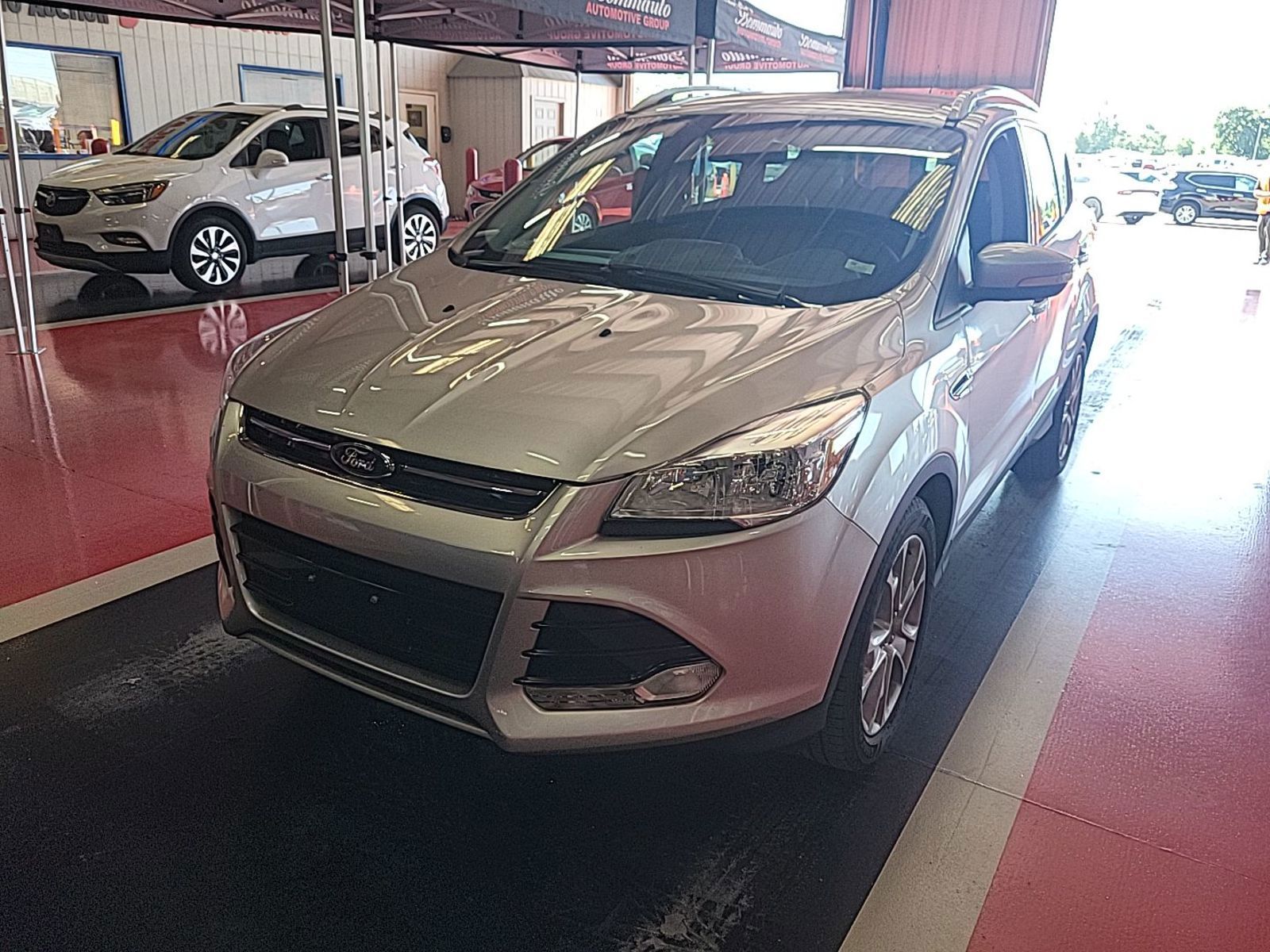 Ingot Silver 2016 Ford Escape Titanium FWD SUV / Crossover Front-Wheel Drive 6-Speed Automatic