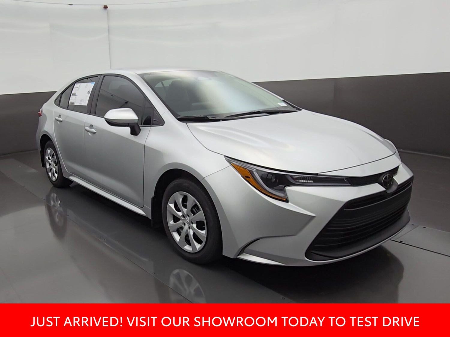 Classic Silver Metallic/Midnight Black Metallic 2026 Toyota Corolla Sedan Front-Wheel Drive Continuously Variable Transmission