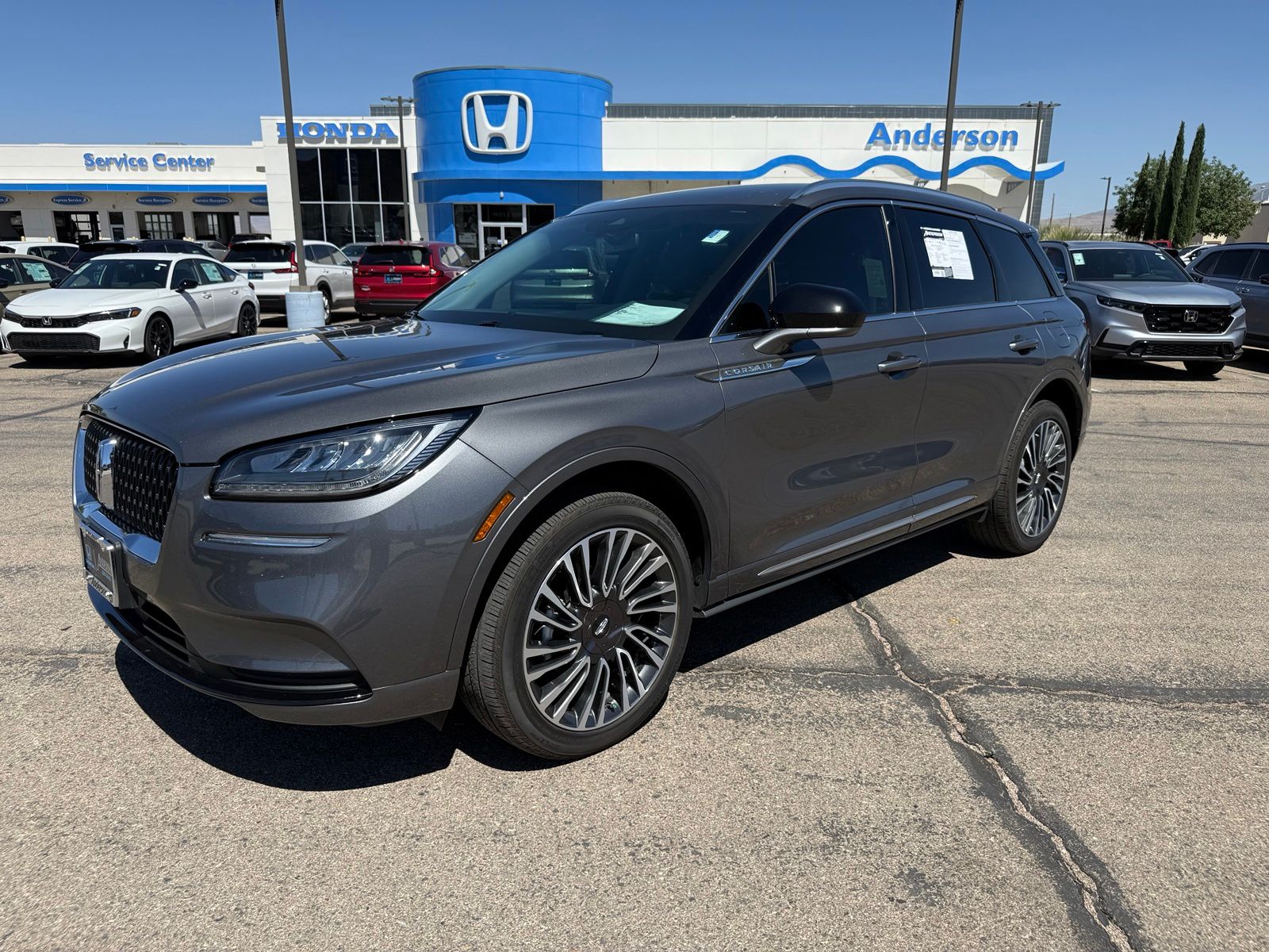 Gray Metallic 2022 Lincoln Corsair Standard AWD SUV / Crossover All-Wheel Drive 8-Speed Automatic