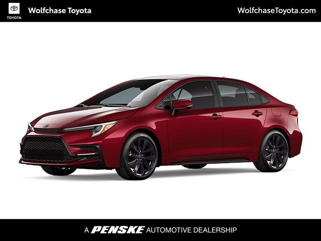 Red (Ruby Flare Pearl) 2026 Toyota Corolla Sedan Front-Wheel Drive Continuously Variable Transmission