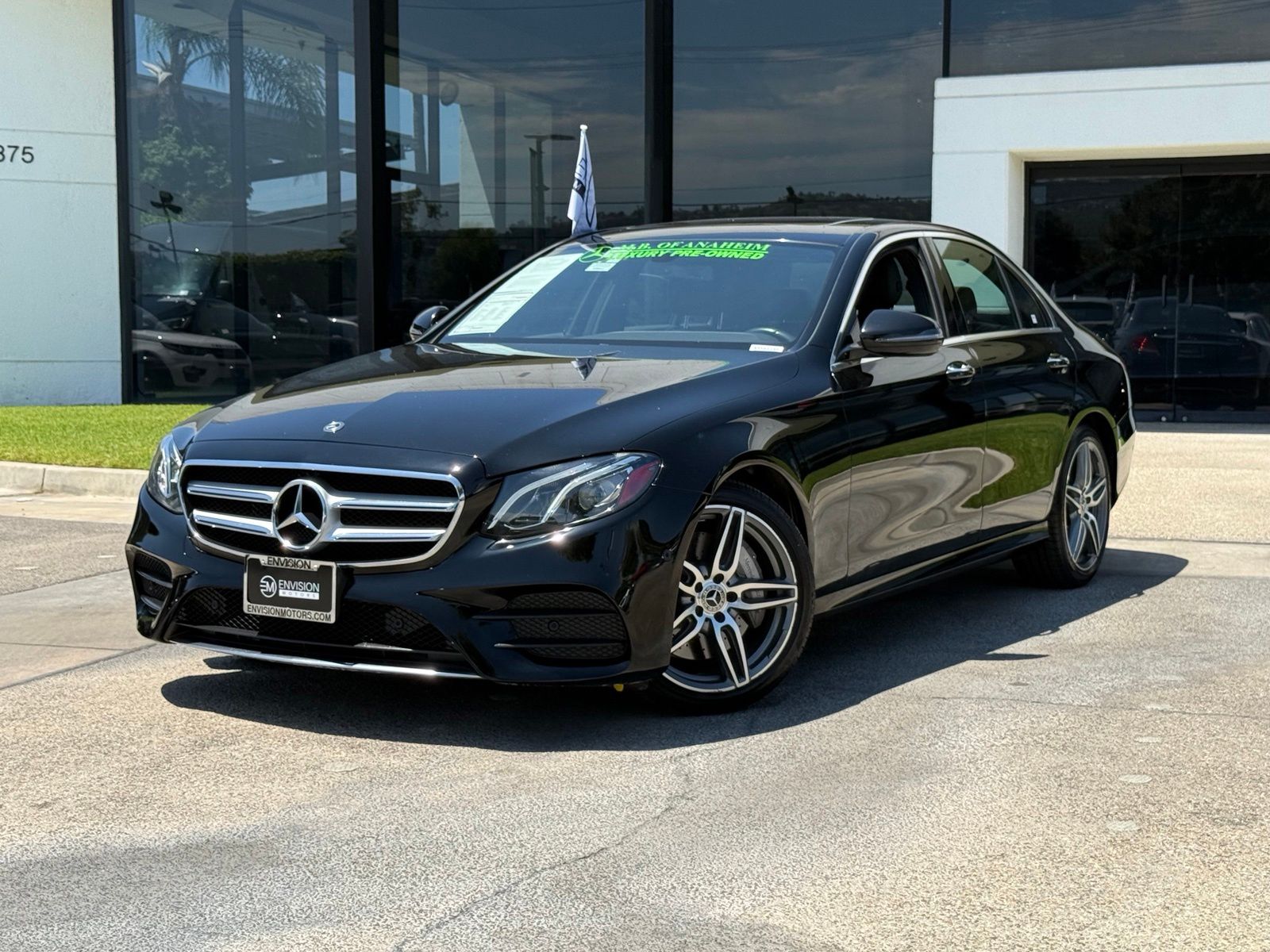 Black 2018 Mercedes-Benz E-Class E 300 Sedan RWD Sedan Rear-Wheel Drive 9-Speed Automatic
