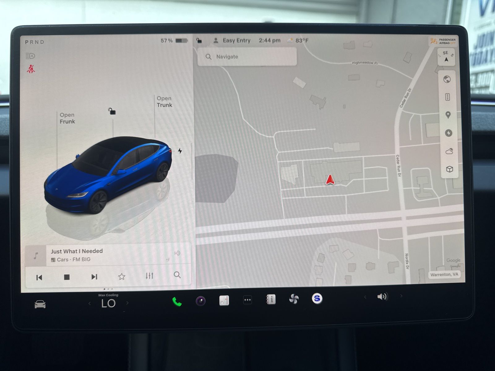 Used 2025 Deep Blue Metallic Tesla Long Range image 27