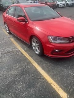 Red 2017 Volkswagen Jetta GLI 2.0T FWD Sedan Front-Wheel Drive 6-Speed Dual Clutch