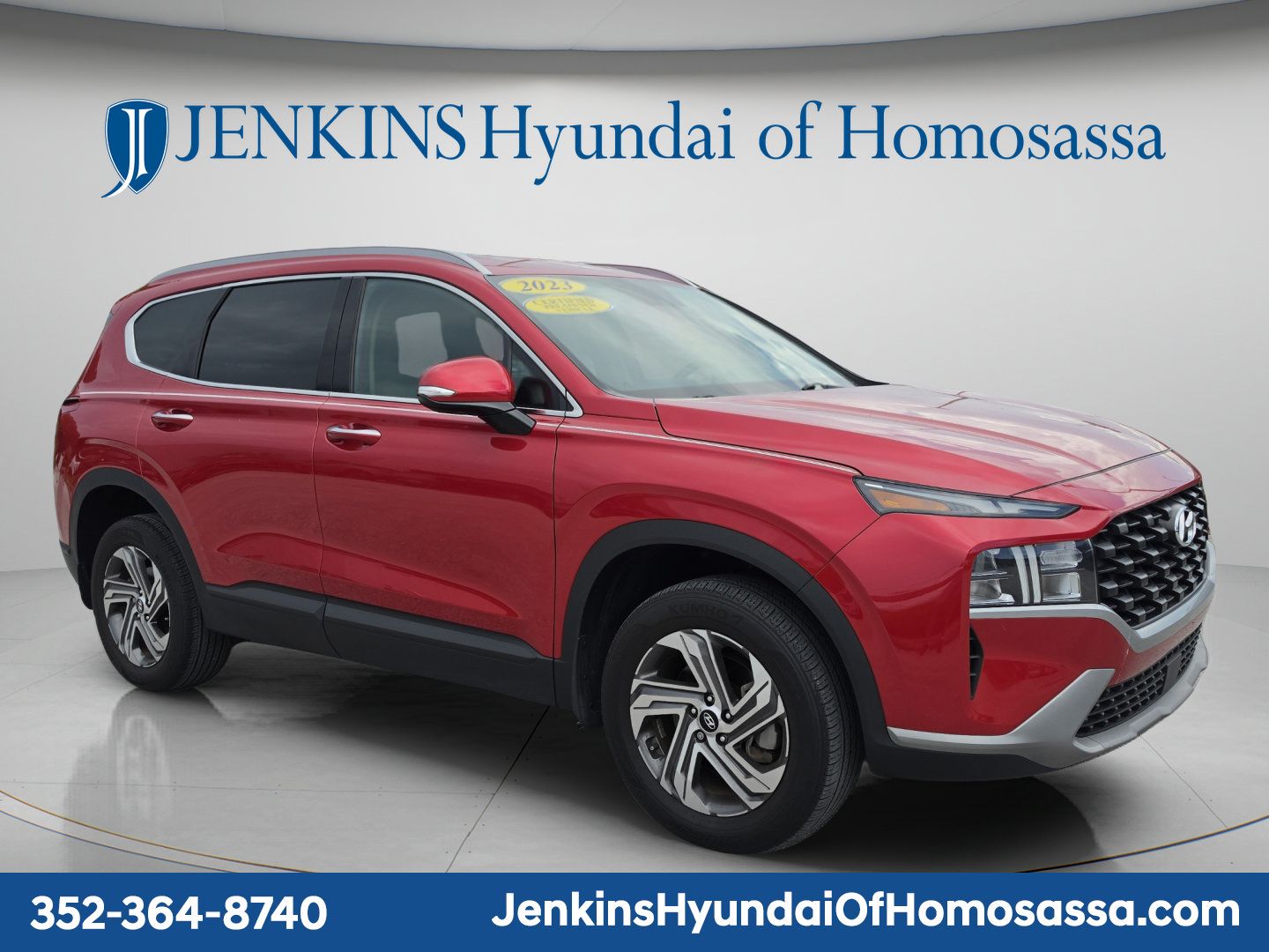 Calypso Red 2023 Hyundai Santa Fe SUV / Crossover All-Wheel Drive 8-Speed Automatic