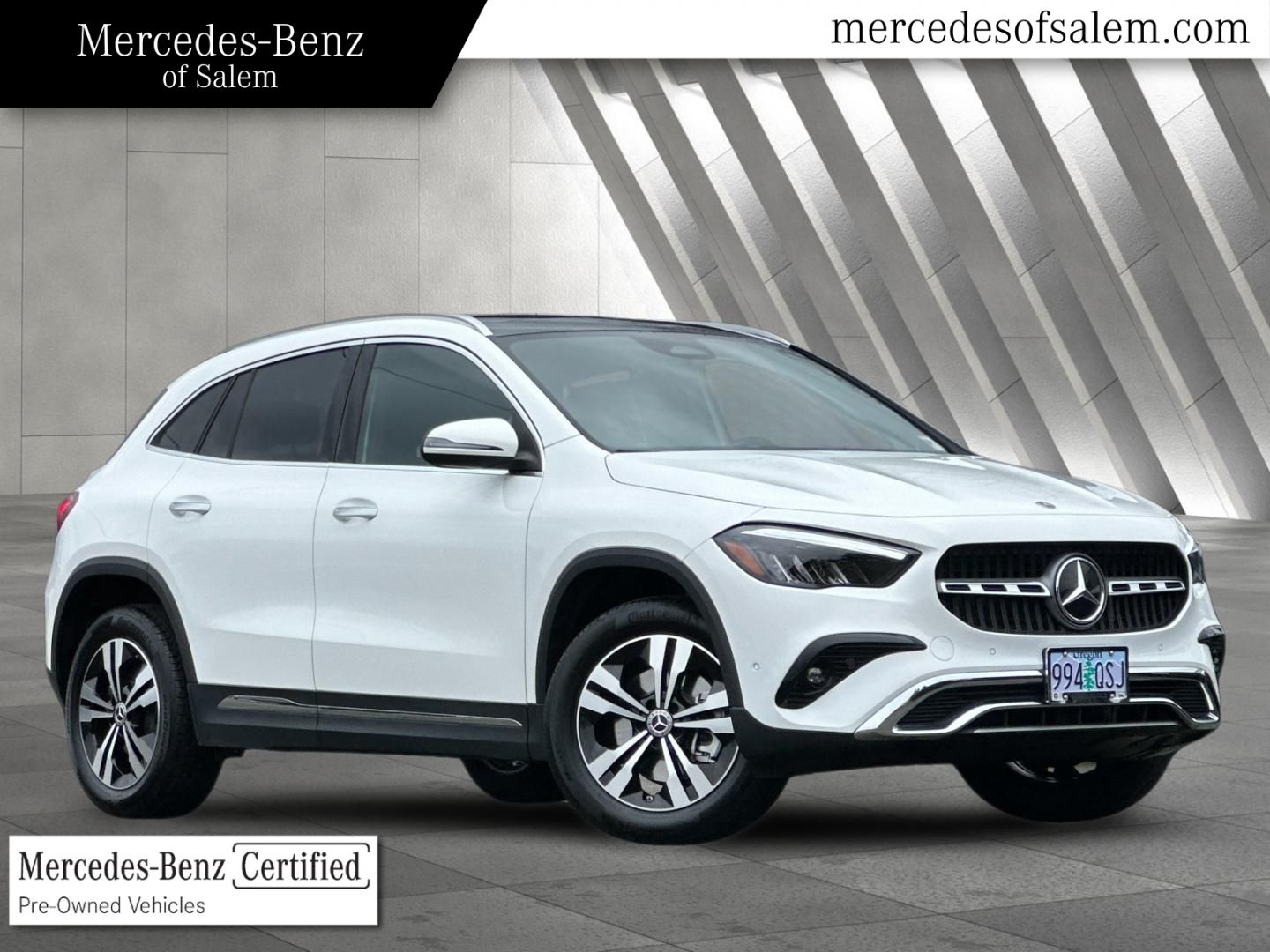 used 2025 Mercedes-Benz GLA car, priced at $42,498