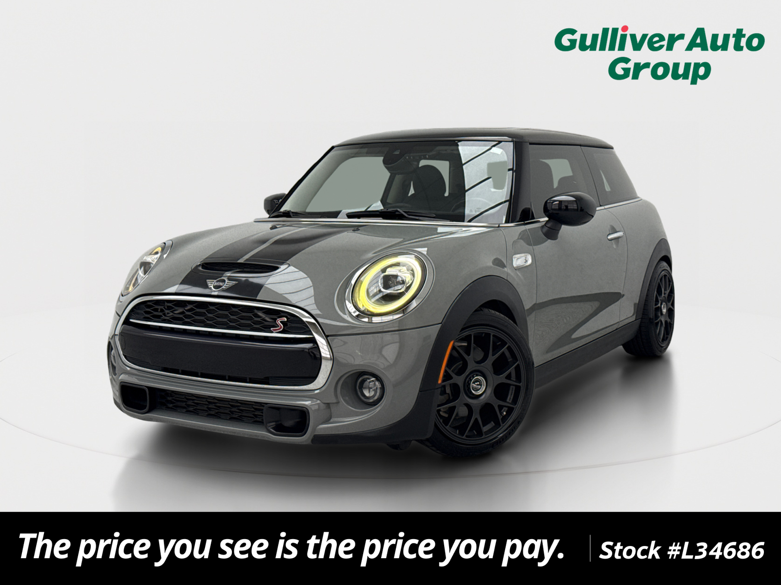 Moonwalk Gray Metallic 2020 MINI Cooper Hatchback Automatic