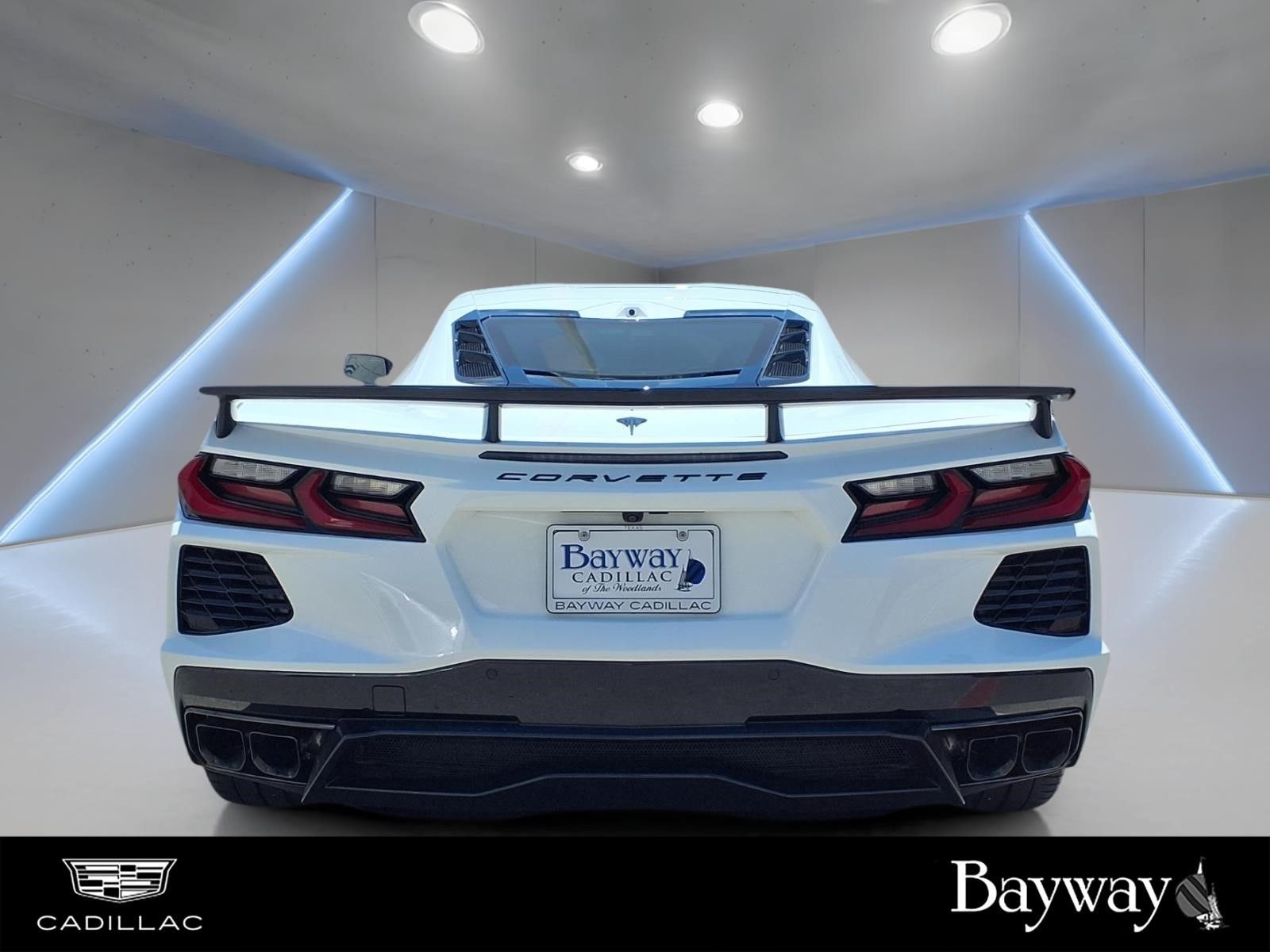 2025 Chevrolet Corvette Stingray White at DeMontrond Gulf Freeway